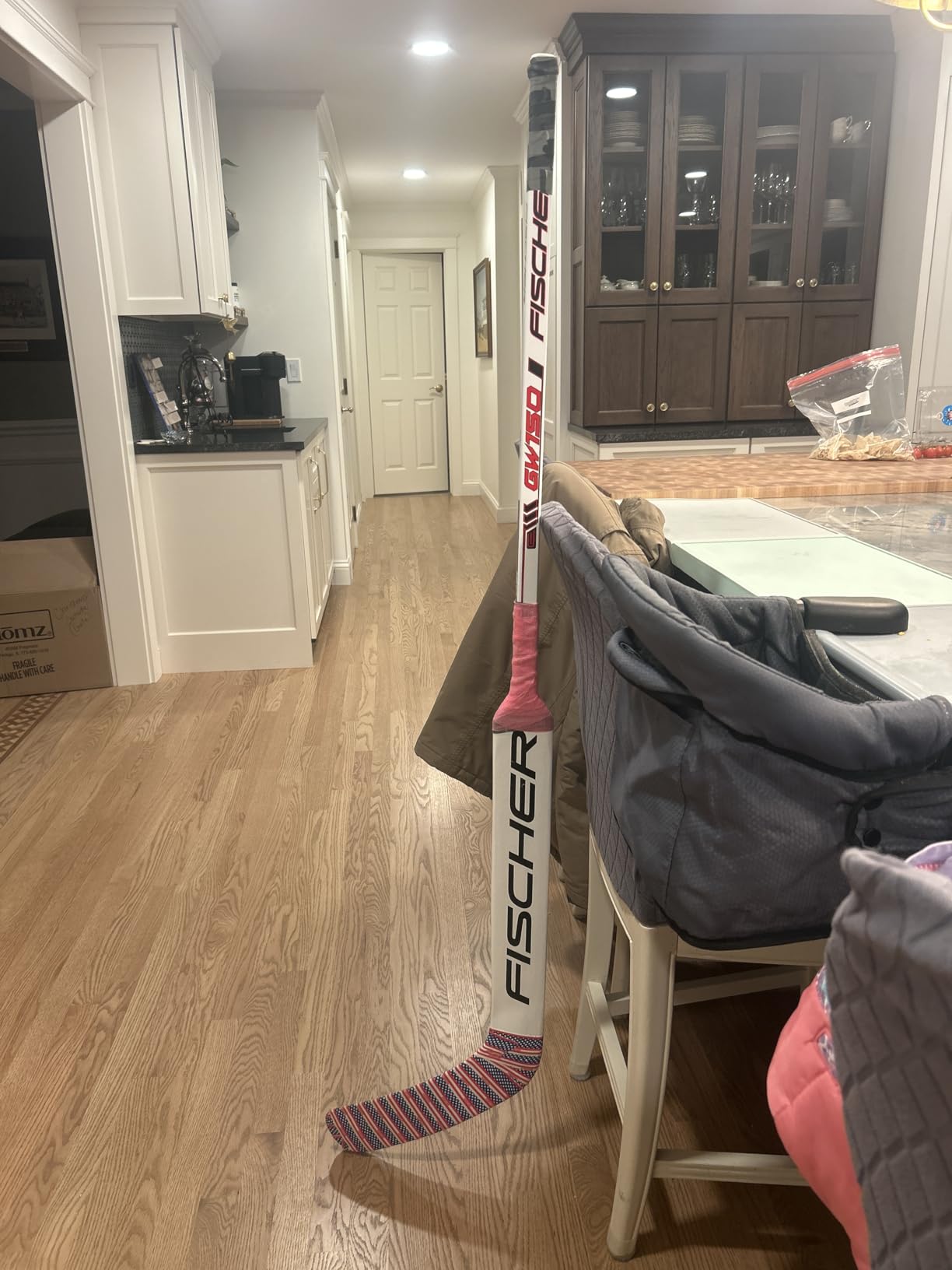 Fischer GW150 Wood Fiberglass Ice Hockey Goalie Stick customer photo 1