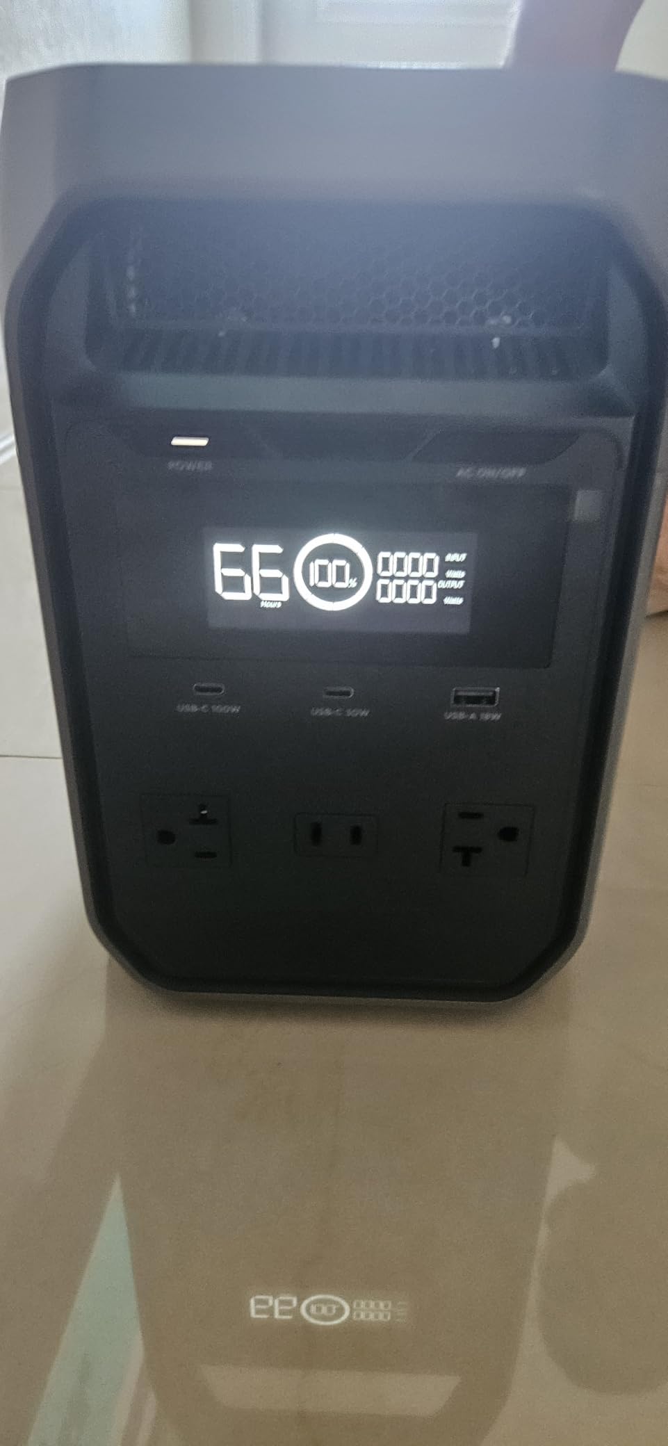 EF ECOFLOW Portable Power Station Delta 3 Classic, 1024Wh 1800W AC customer photo 2