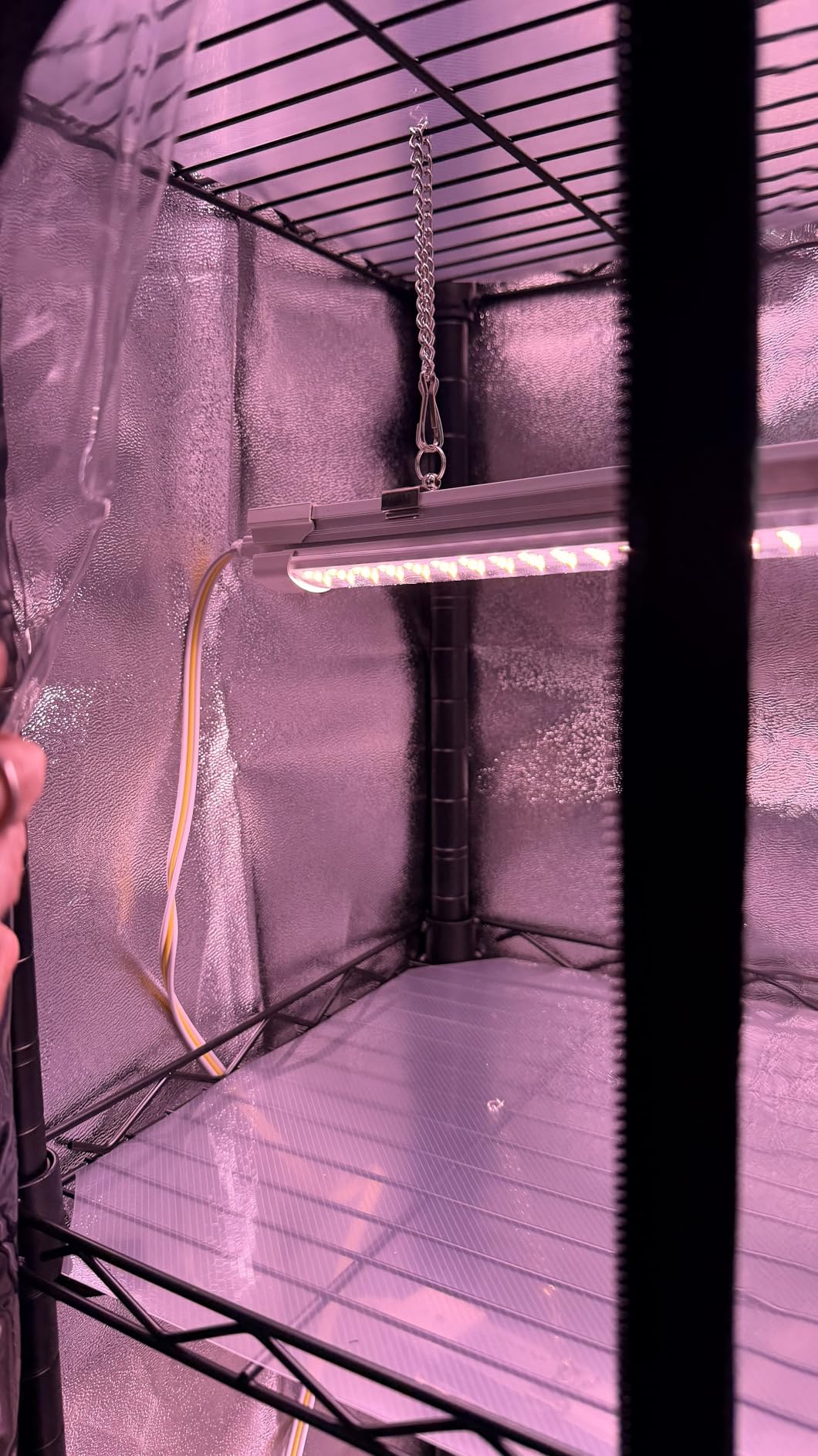 Indoor Greenhouse with Grow Light, 15.7