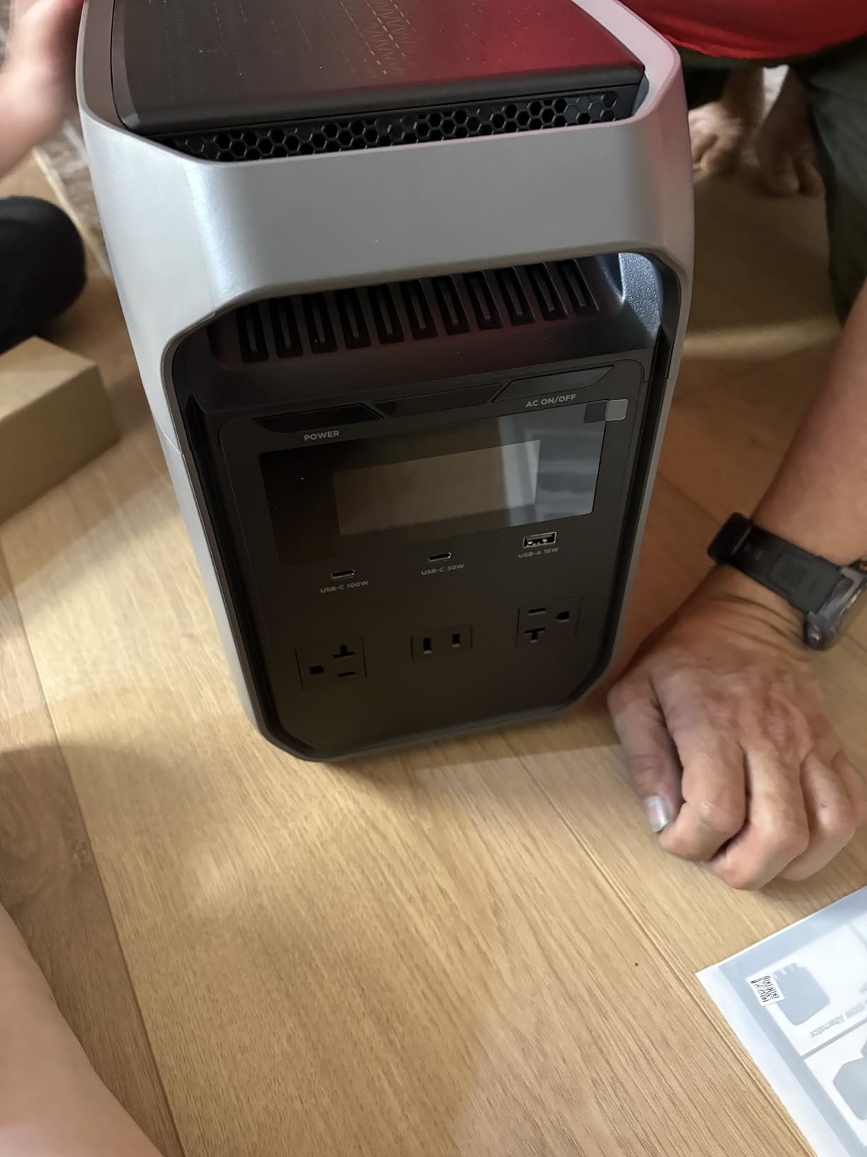 EF ECOFLOW Solar Generator Delta 3 Classic with 220W Solar Panel, 1024Wh customer photo 1