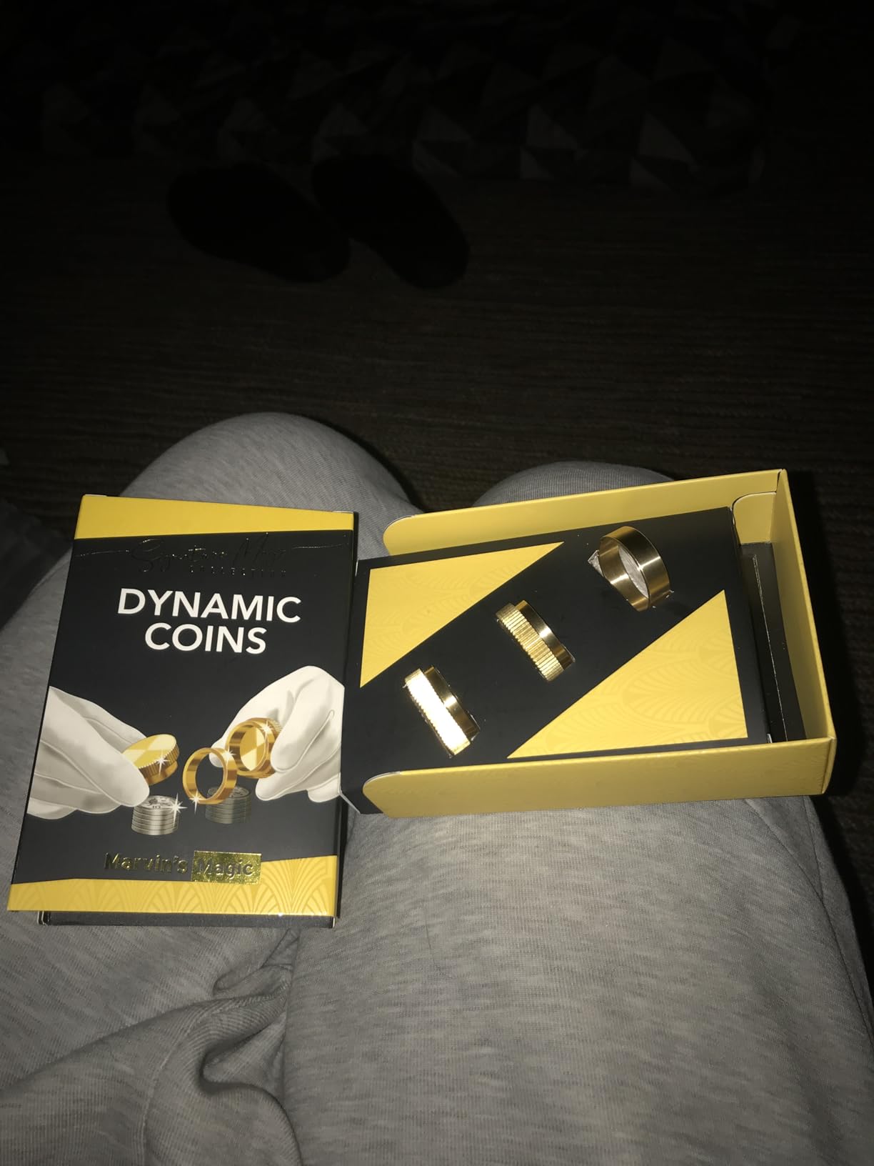 Marvin's Magic Dynamic Coins Magic Trick Set - Coin Illusion Age 14+ | Dynamic Coins Magic Trick, Classic Coin Illusion, Includes Props And Instructions, For Ages 14+ customer photo 2