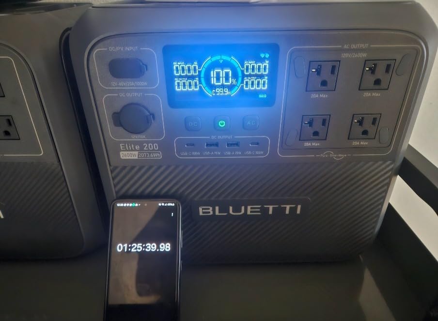 BLUETTI Elite 200 V2 Solar Generator & 2x200W Solar Panel Included 2073.6Wh customer photo 1