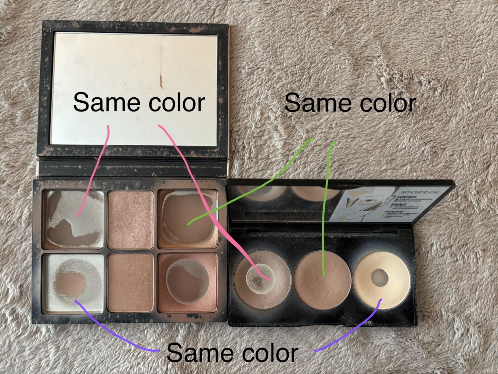Smashbox Step-By-Step Contour Palette | Sculpt + Glow All-In-One Contour Kit with Blendable + Buildable Formulas customer photo 1