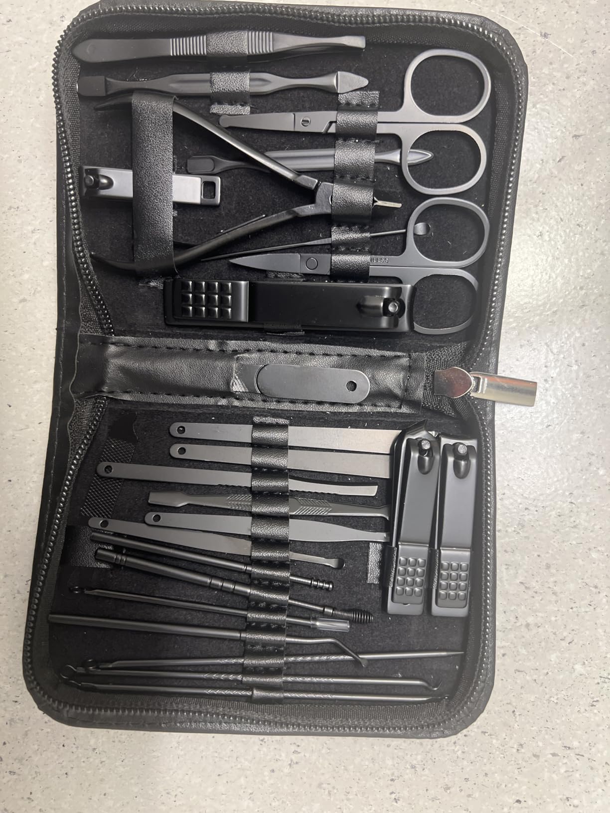 MINKINH 26-Piece Manicure Set for Women, Pink At-Home Nail Care Kit customer photo 1