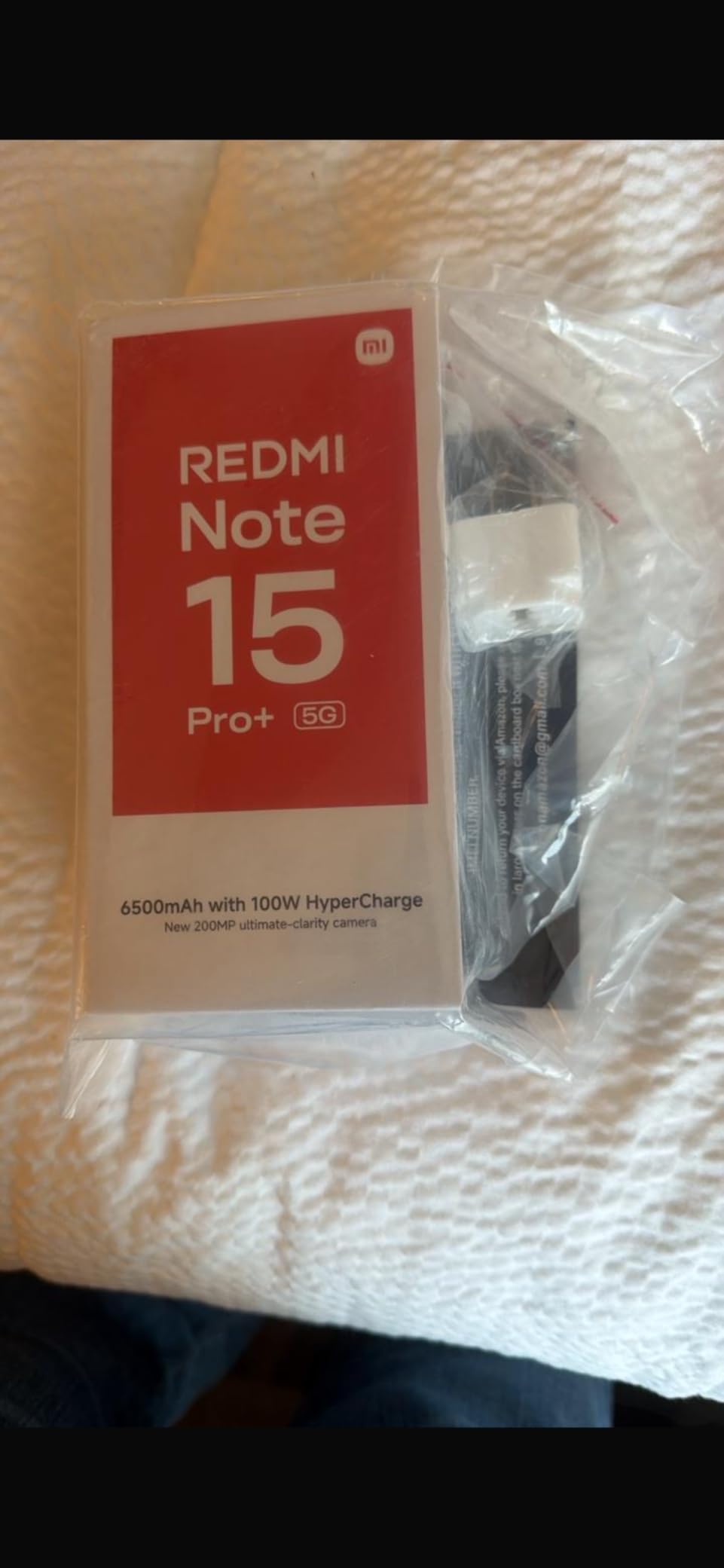 XIAOMI Redmi Note 15 Pro+ Plus 5G Ai (Compatible with Tmobile Mint Tello & Global) (512GB + 12GB) NFC 6.83