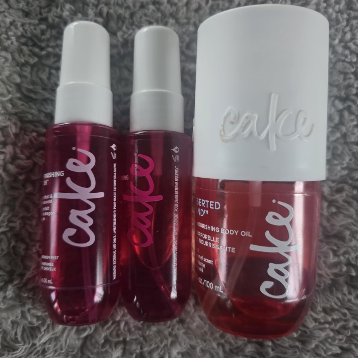 Cake Beauty The Finishing Touch Hair & Body Mist Multipack Gift Set 4 Pack customer photo 1