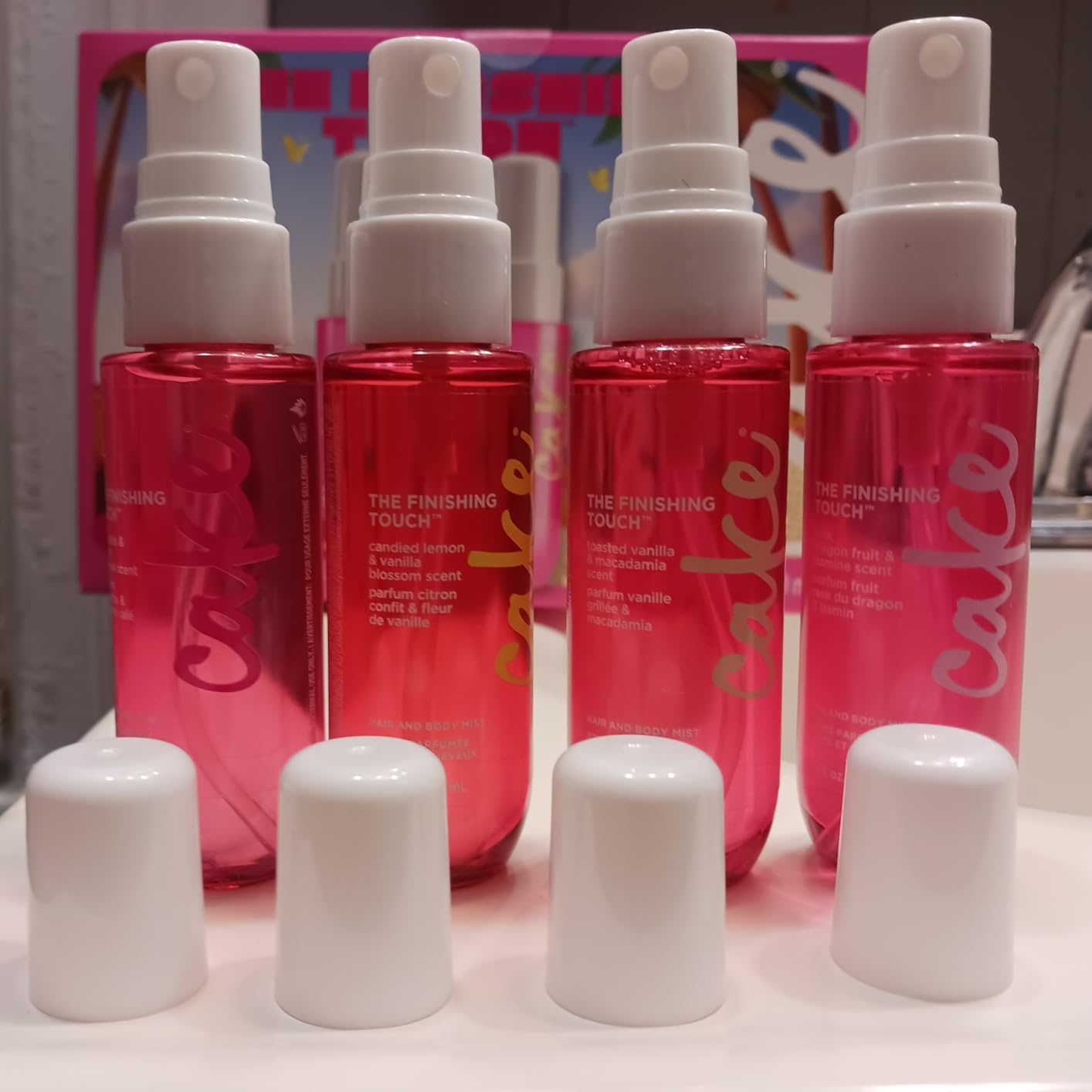 Cake Beauty The Finishing Touch Hair & Body Mist Multipack Gift Set 4 Pack customer photo 2