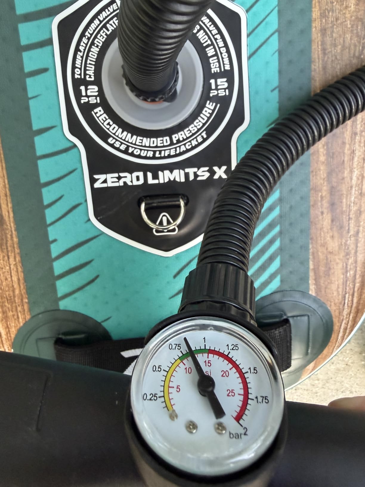 ZLX Inflatable Paddle Board, 11'6