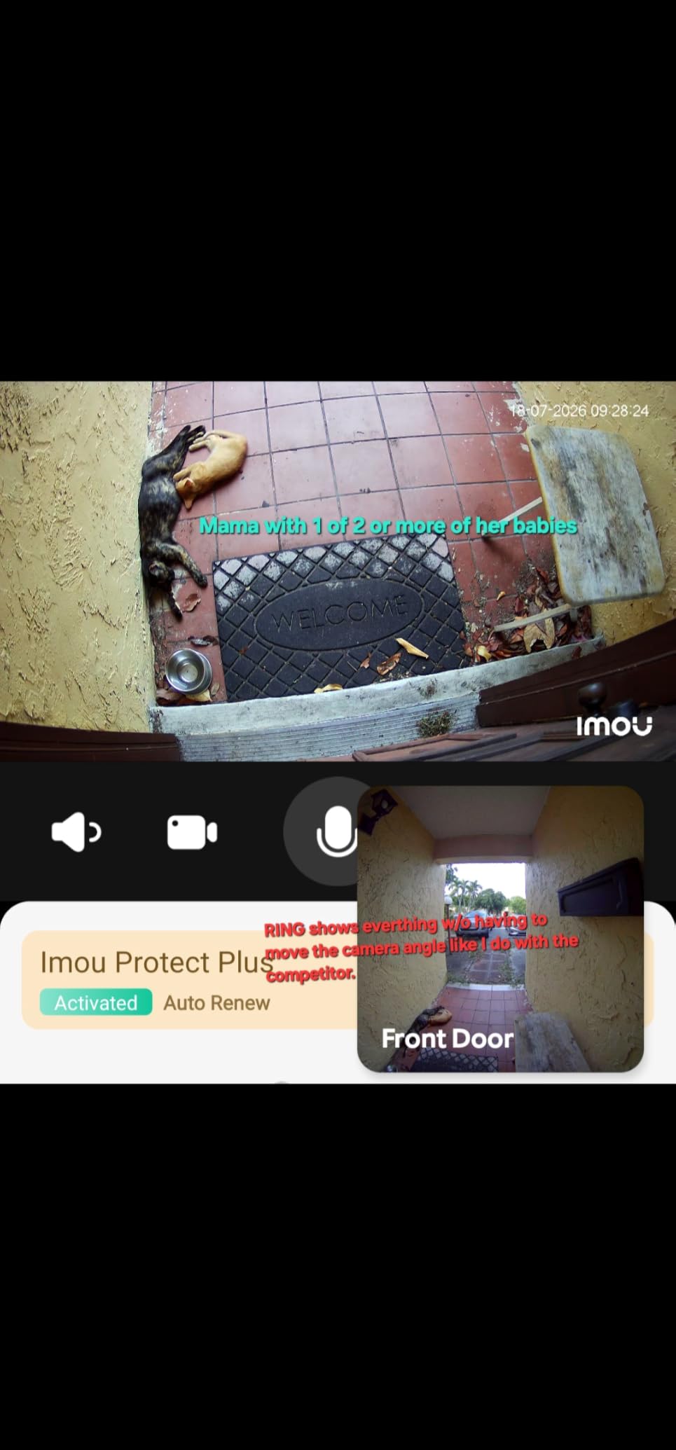 Ring Battery Doorbell 2K (newest model) Retinal 2K with wide-angle video, up to 6x Enhanced Zoom, Two-Way Talk, and Built-In Battery, Matte Mocha customer photo 2