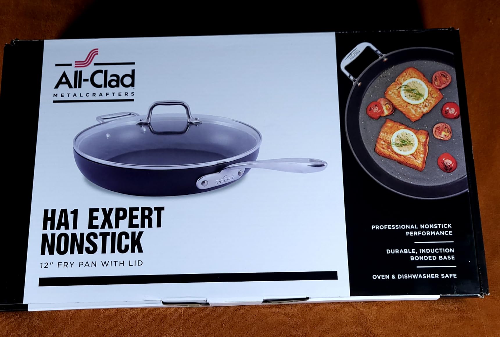 All-Clad HA1 Expert Hard Anodized Nonstick Fry Pan 2 Piece Set, 8