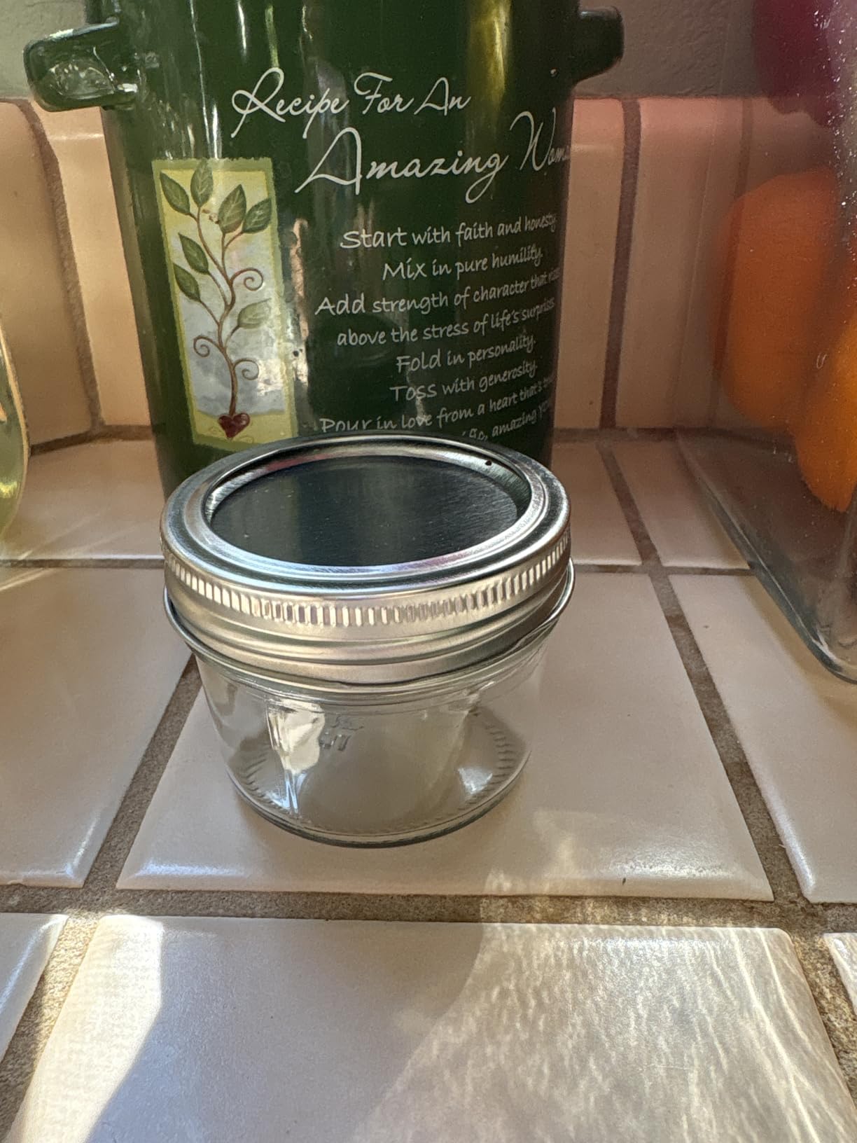 ComSaf 8 oz Wide Mouth Mason Jars Bulk Set, 12 Pack Small Jars with Lids customer photo 2