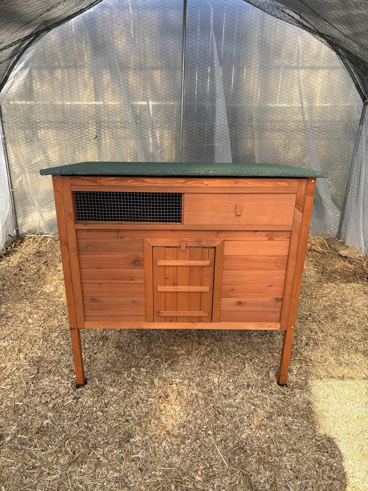Insulated Duck Coop Warm Duck House for Outside with Larger Windows customer photo 2