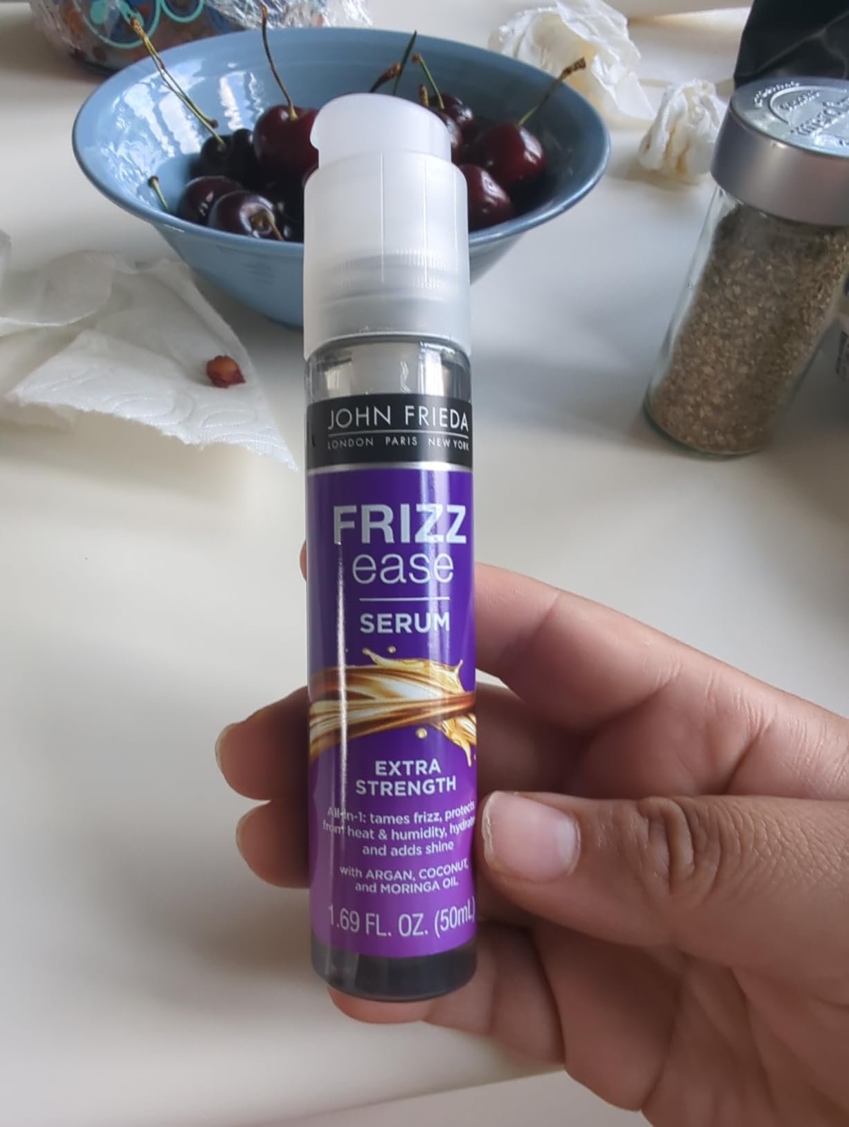 John Frieda Frizz Ease Extra Strength Hair Serum, 1.69 fl oz customer photo 1