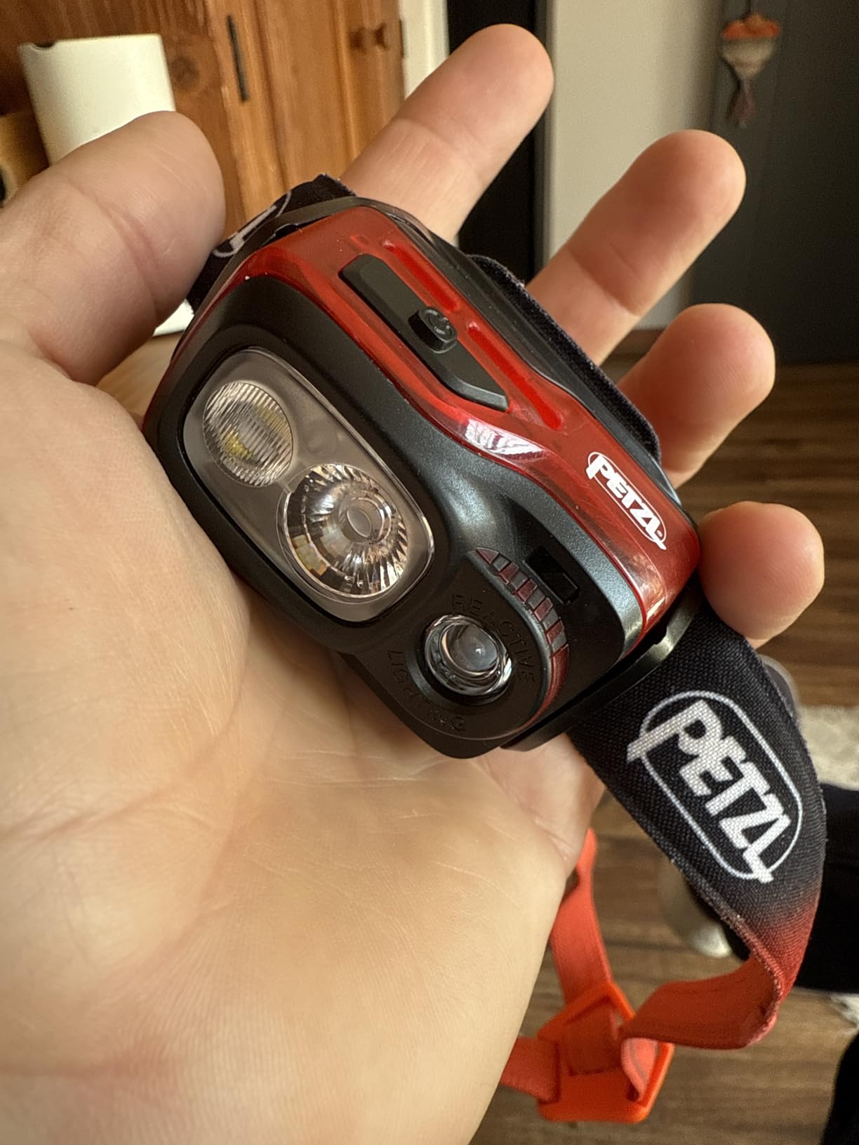 Petzl Swift RL Headlamp - Black/Orange customer photo 1