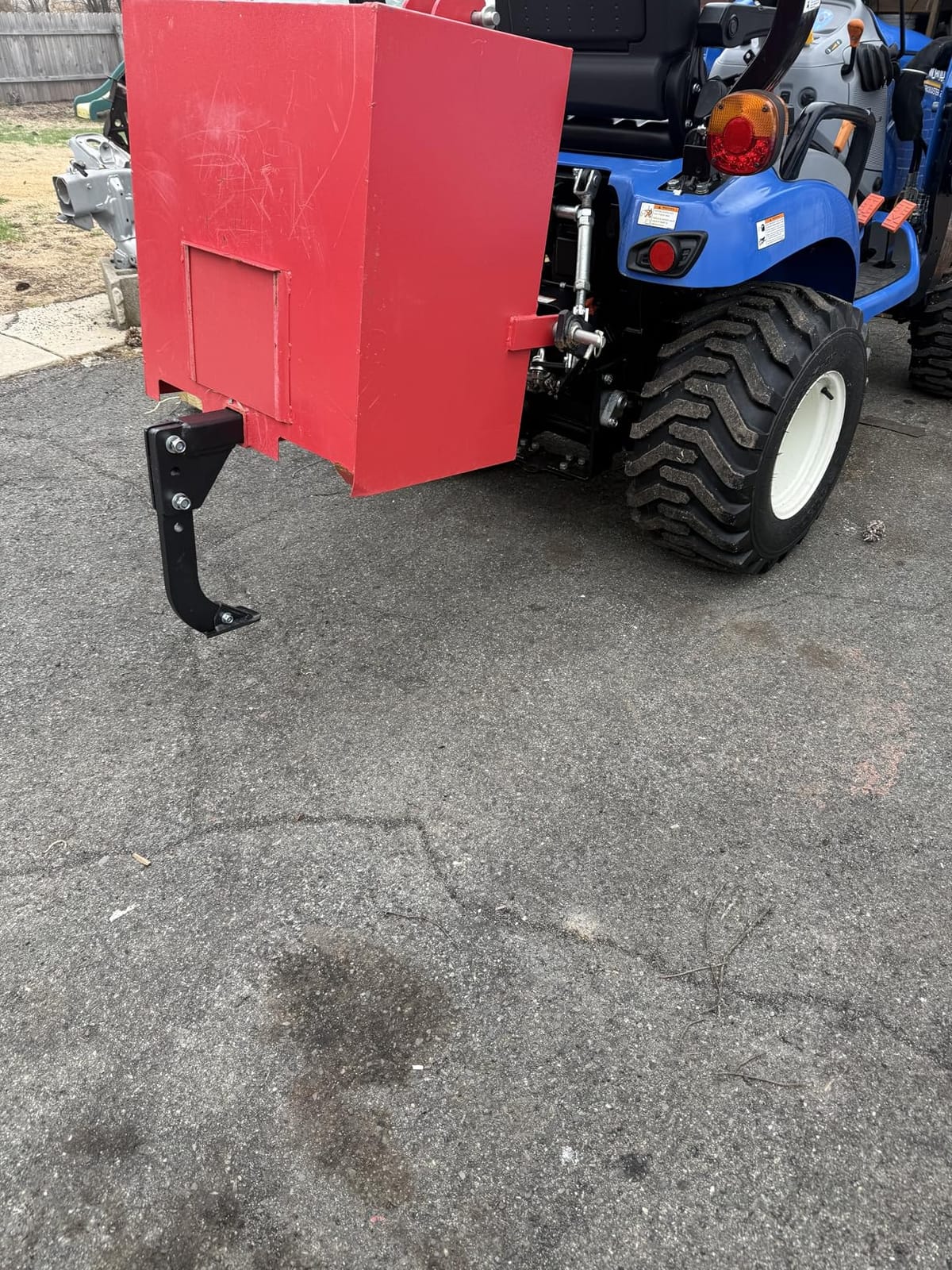 Hitch Mounted Ripper Trencher for ATV UTV Tractor, 3 Point Subsoiler Plow fits 2