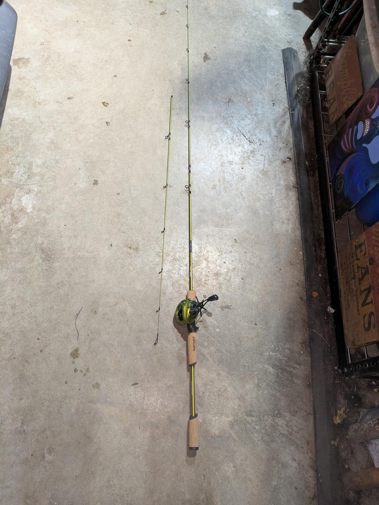 Ghosthorn Fishing Rod and Reel Combo, Baitcaster Spinning Pole Combo customer photo 1