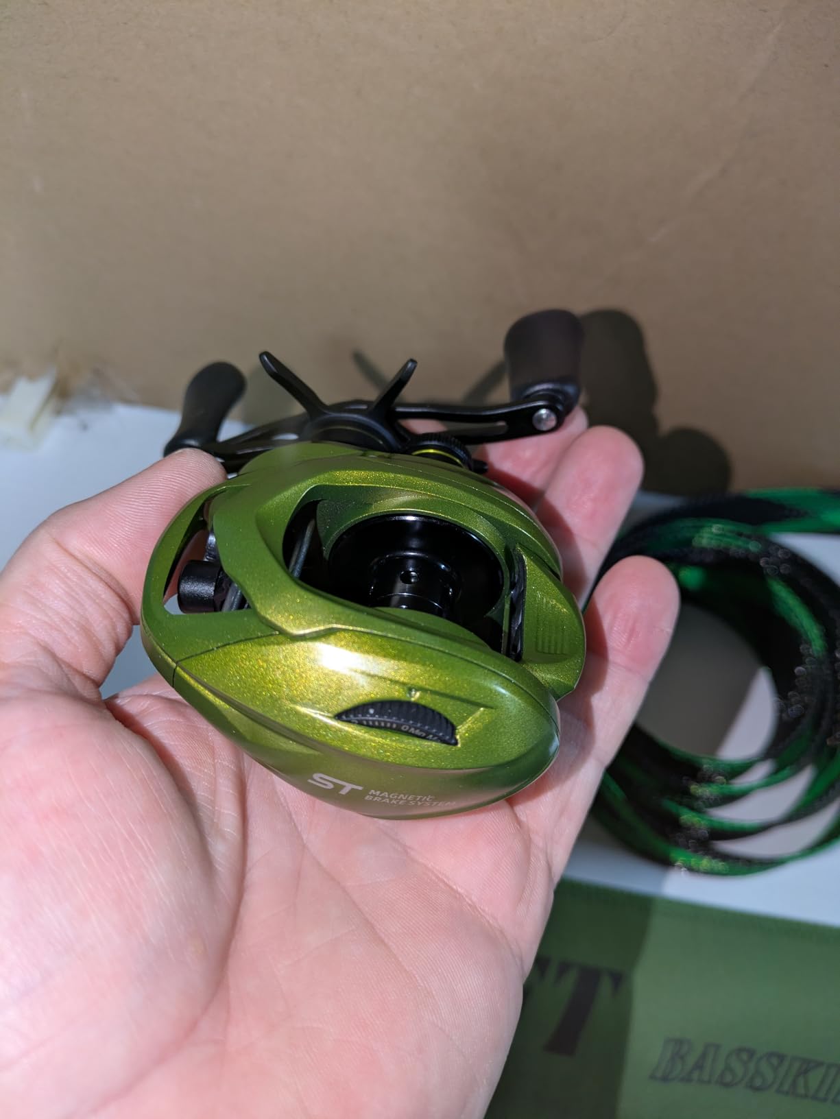 Ghosthorn Fishing Rod and Reel Combo, Baitcaster Spinning Pole Combo customer photo 2