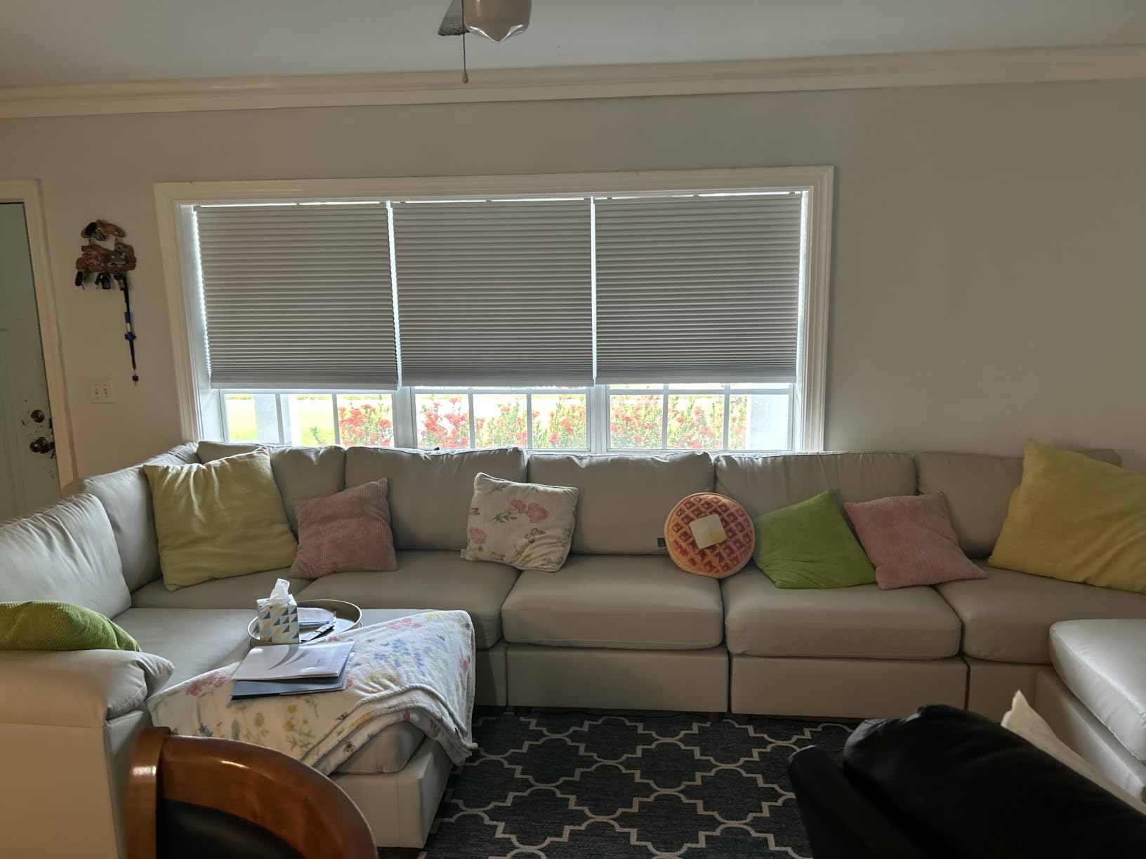 EASE MOOSE Modular Sectional Sofa, U Shaped Scratch Resistant Couch, Beige customer photo 1