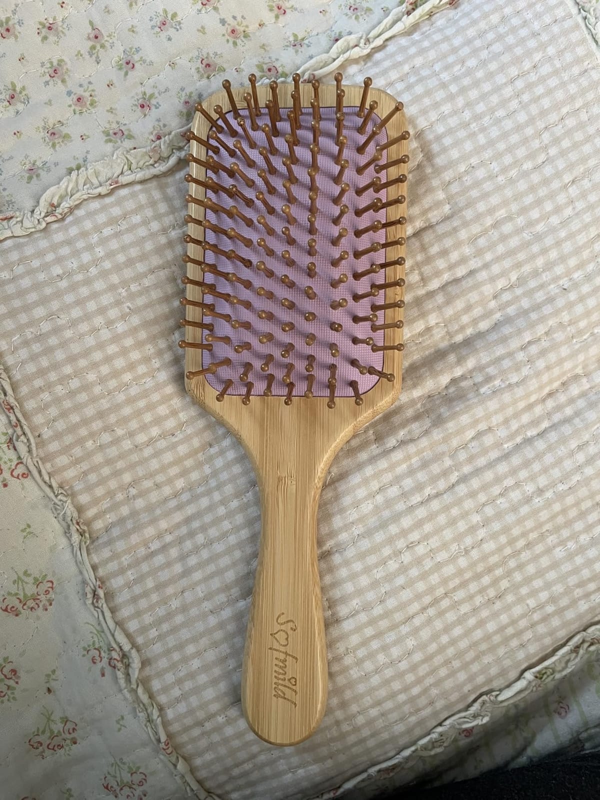 Sofmild Hair Brush Set with Bamboo Detangling Brush and Boar Bristle Brush customer photo 2