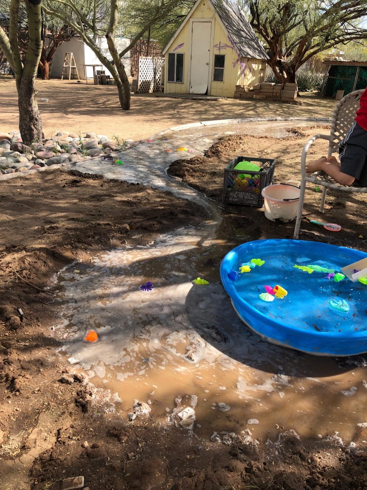 CozyBomB® Water Table for Toddlers 3-5 | Outdoor Toys Water Play Table, Magnetic Fishing Toy Game, Summer Splash Pond Showers Sand Activity, Sensory Party Birthday Gift Kids Ages 4-8 9-12 customer photo 1