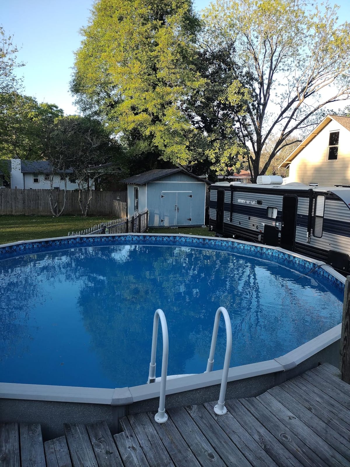 VEVOR 27-ft Round Above Ground Pool Liner, U-Bead Thickened Pool Liners customer photo 1