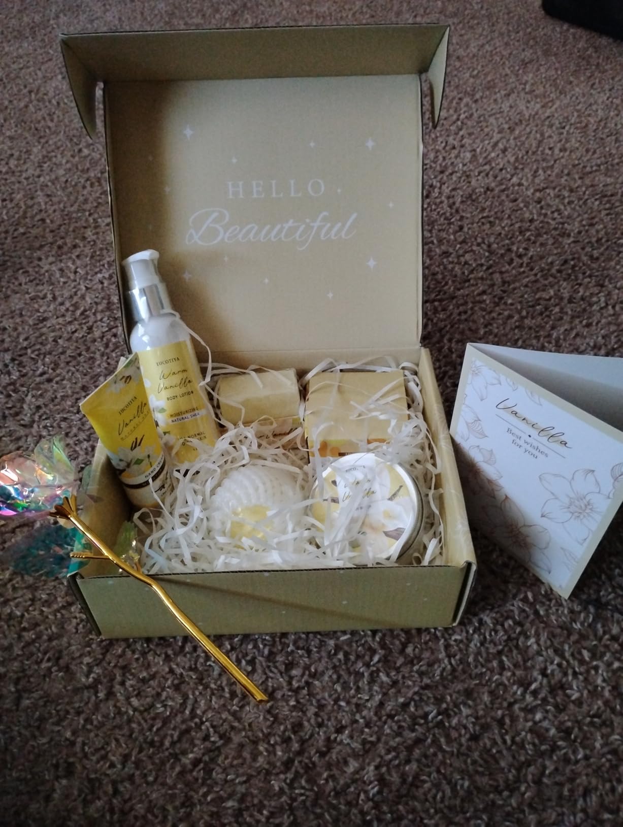 Gifts for Women, Birthday Gifts for Women, Lilies Self Care Set customer photo 2