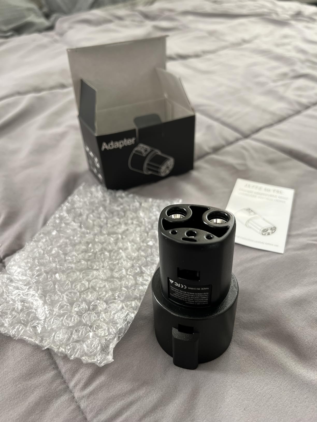 【2026】 Upgraded for NACS to CCS Adapter, [Max 500A 1000V] Fast Charge for Tesla Supercharger to CCS1 Charger Adapter, CCS1 Electric Vehicle Charging Compatible with Tesla Superchargers customer photo 2