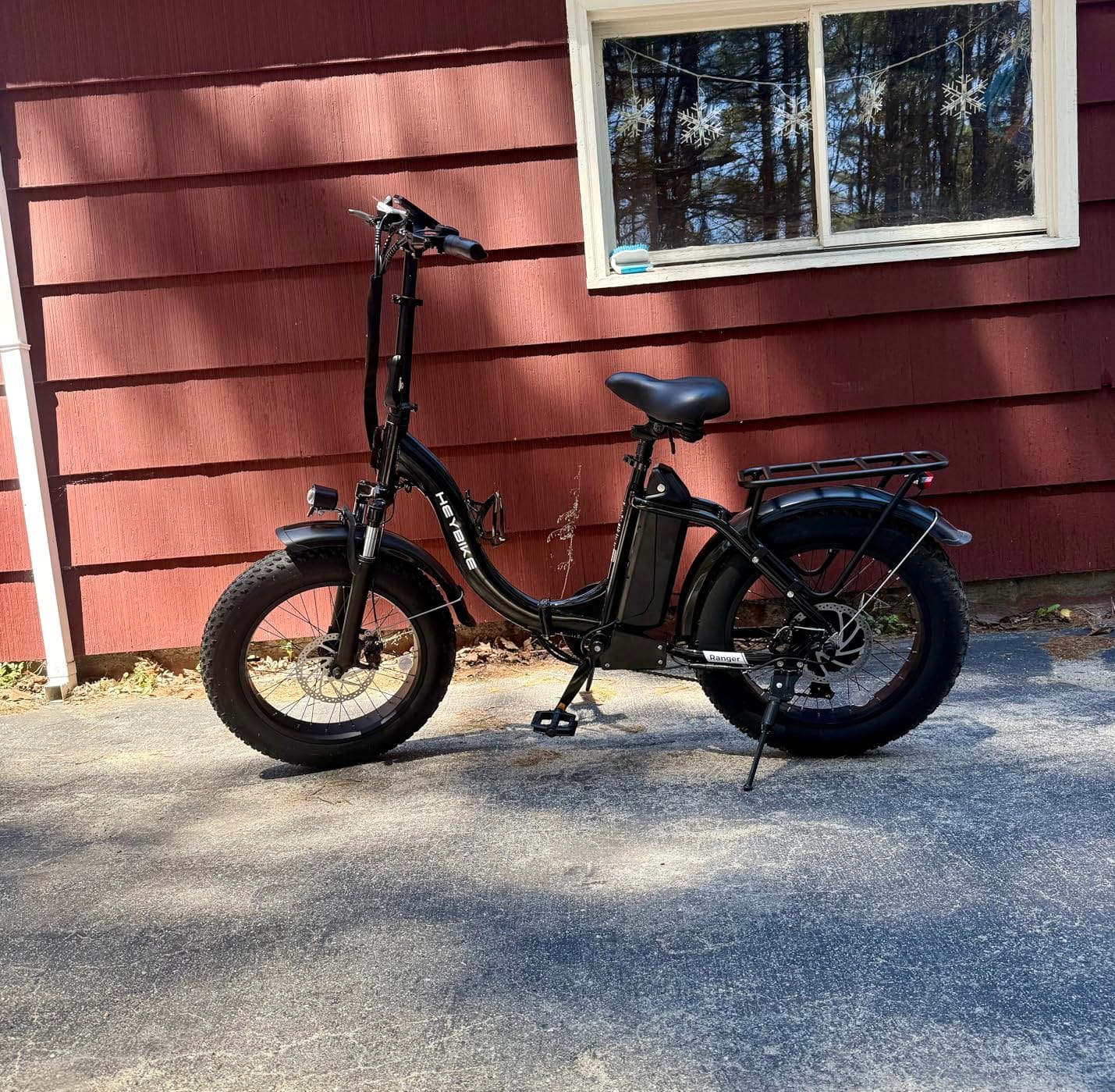 Heybike Ranger 2.0 Folding Electric Bike for Adults, 1400W Peak Motor Ebike customer photo 1