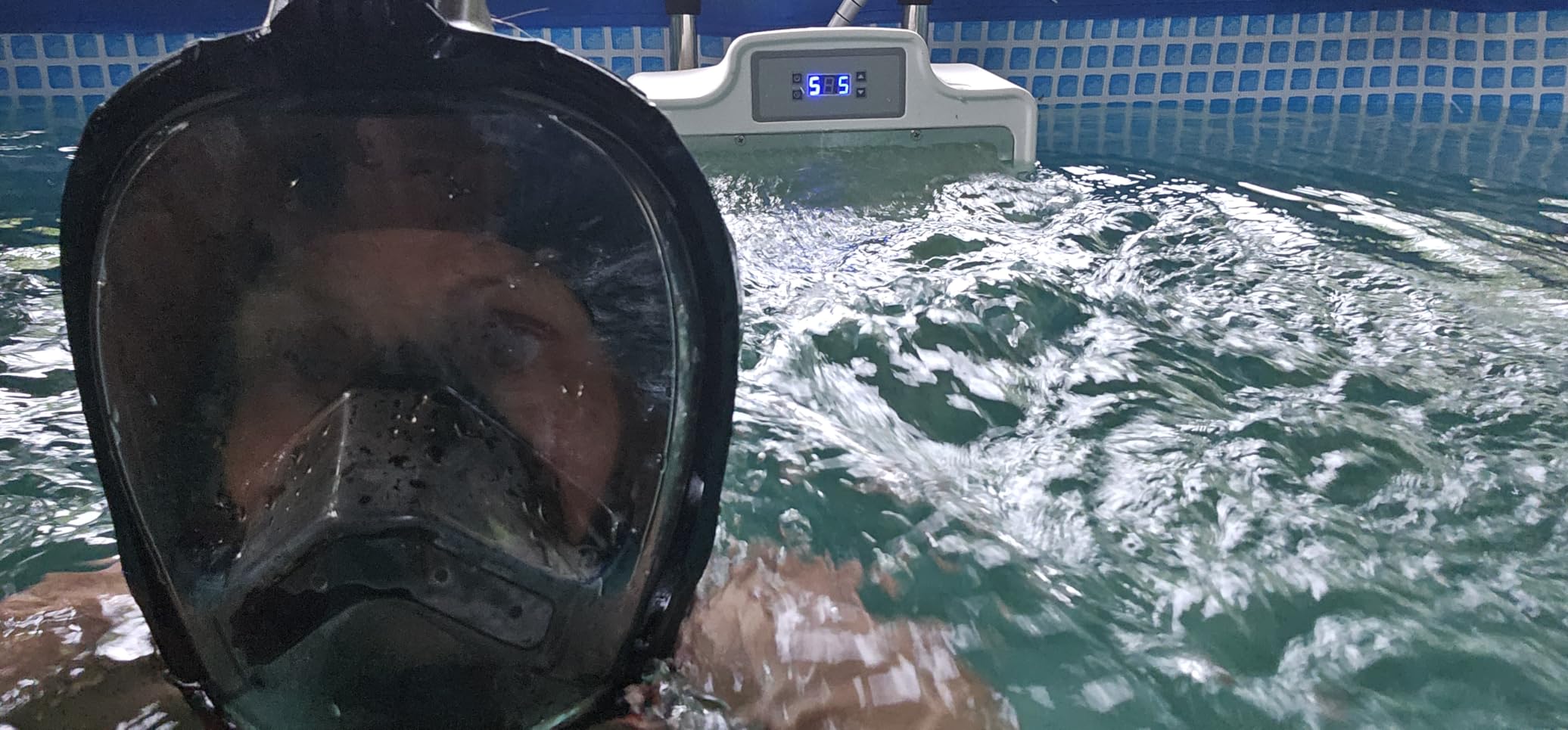 In-Ground Pool Swim Current Machine R100 customer photo 2