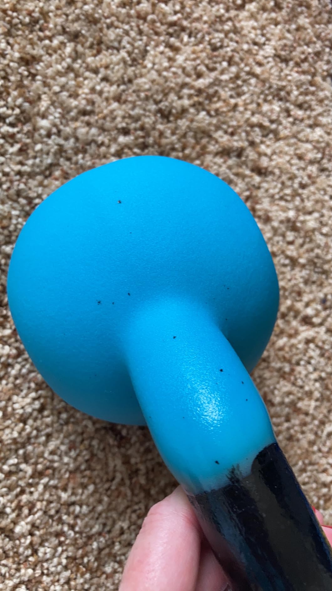 RitFit Neoprene Coated Kettlebell Weight Set, Solid Cast Iron customer photo 1