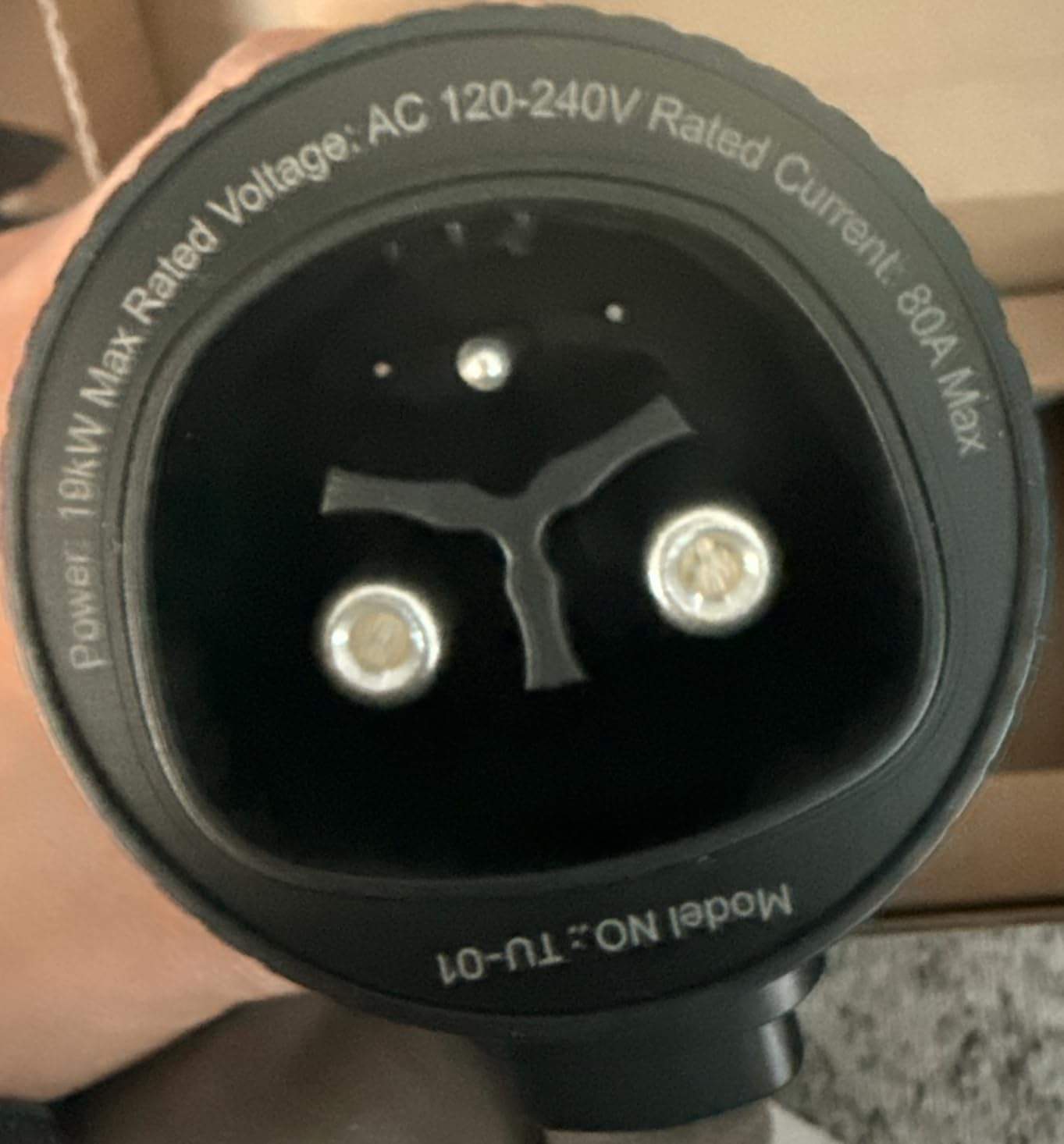 Mavulo for Tesla to J1772 Adapter, 80A 240V NACS to J1772 Charger Converter | Compatible with Tesla Wall Connectors/Destination Charger/Mobile Connectors,Come with Secure Lock,IP55 Rating& UL2251 Tested customer photo 1
