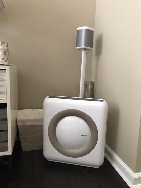 COWAY Airmega Mighty2 Air Purifier, Next Gen of AP-1512HH, for Large Room & Home Cleans up to 1,800 ft², IEST certified HEPA and Active Carbon for Allergies, Smoke, Dust, Pets & Mold, AP-1512N(W) customer photo 1