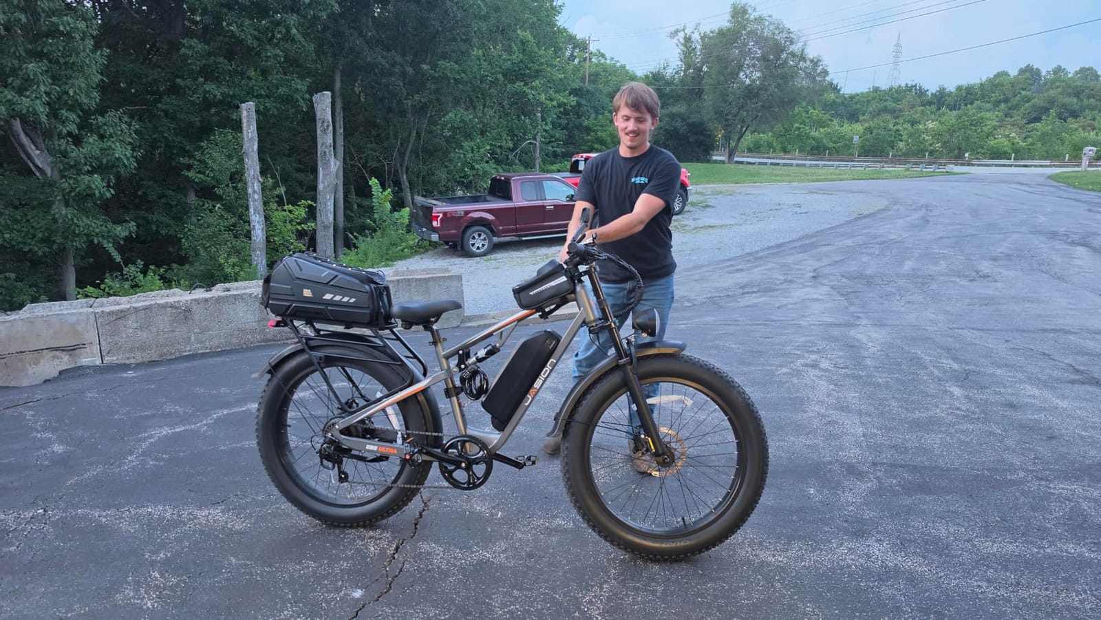 Jasion EB5 Ultra Electric Bike for Adults 2500W Peak Motor, 1040Wh Battery customer photo 1