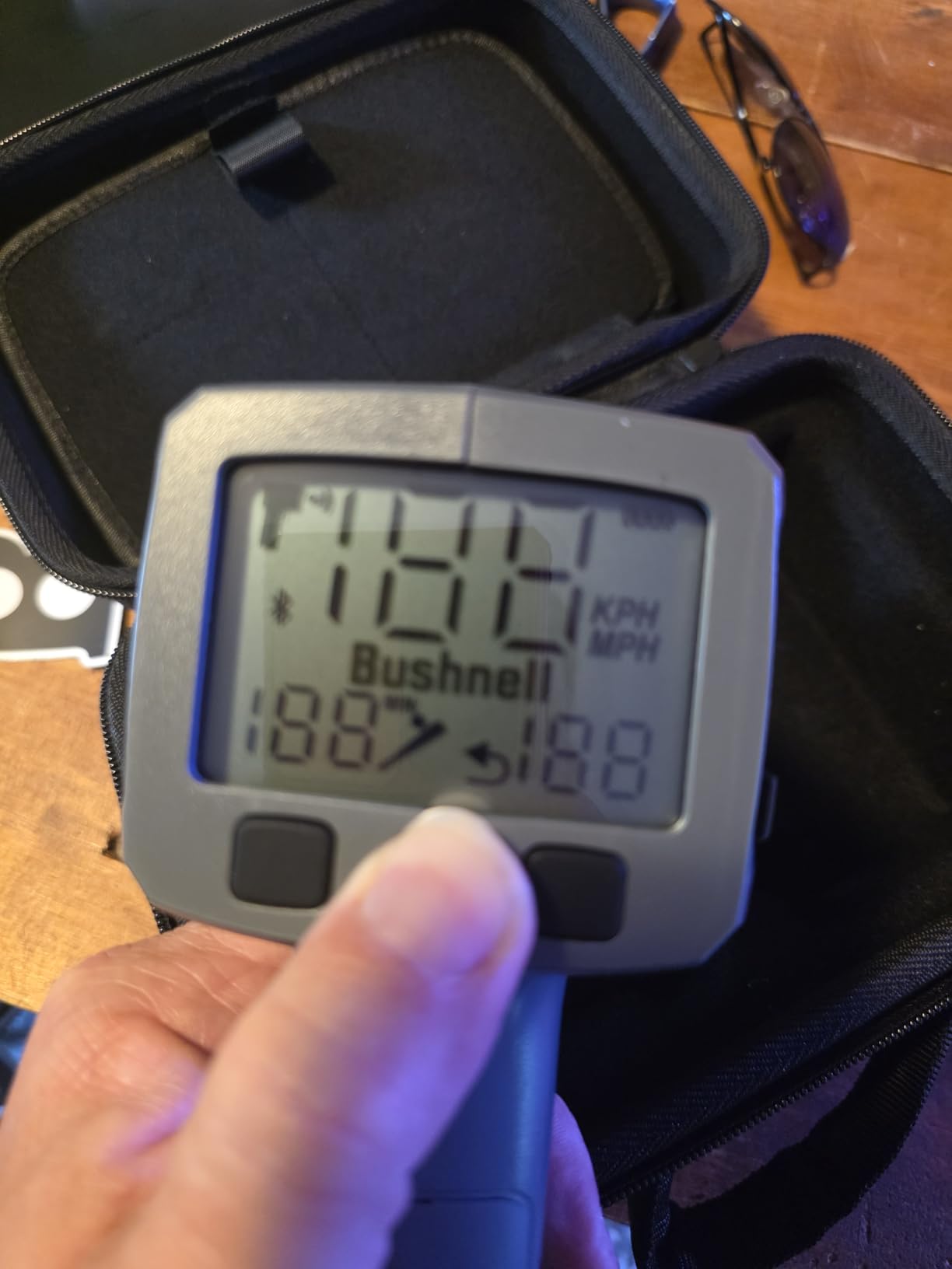 Bushnell MACH2 Smart Radar Gun for Baseball & Softball | Pitch and Exit Velocity Speed Gun with +/- 1 MPH Accuracy, Dual Speed Display, 14 Hour Battery & App Connectivity customer photo 1