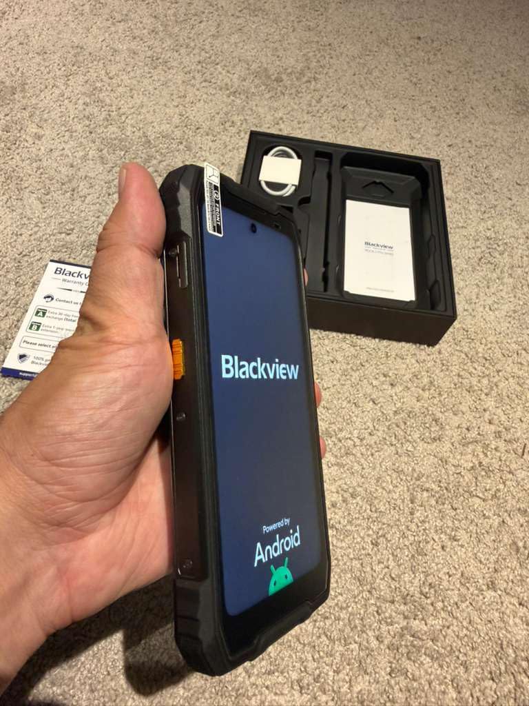 Blackview Rock 2 Pro 5G Rugged Phone Android 16, 15000mAh/33W Dual 400LM Camping Light, 32GB+256GB/2TB Rugged Smartphone Unlocked Gemini AI, 16MP+13MP 6.78