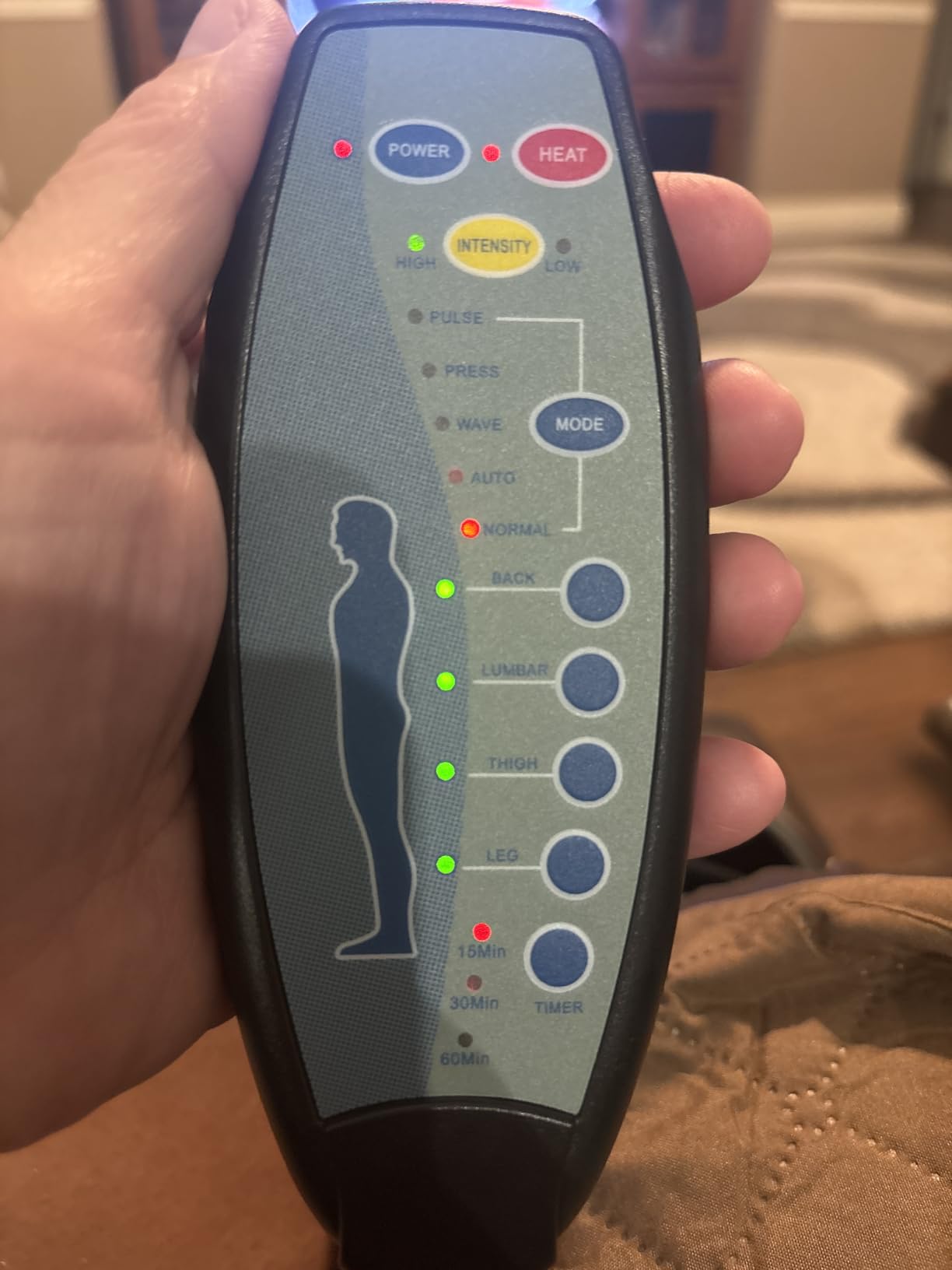 MCombo Power Lift Recliner Chair for Elderly, Heat and Massage 7040(Medium) customer photo 2