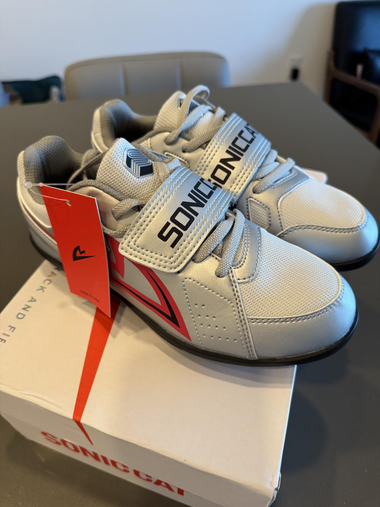 Throwing Shoes for Shot Put, Discus and Hammer Throw with Carbon Plate customer photo 2