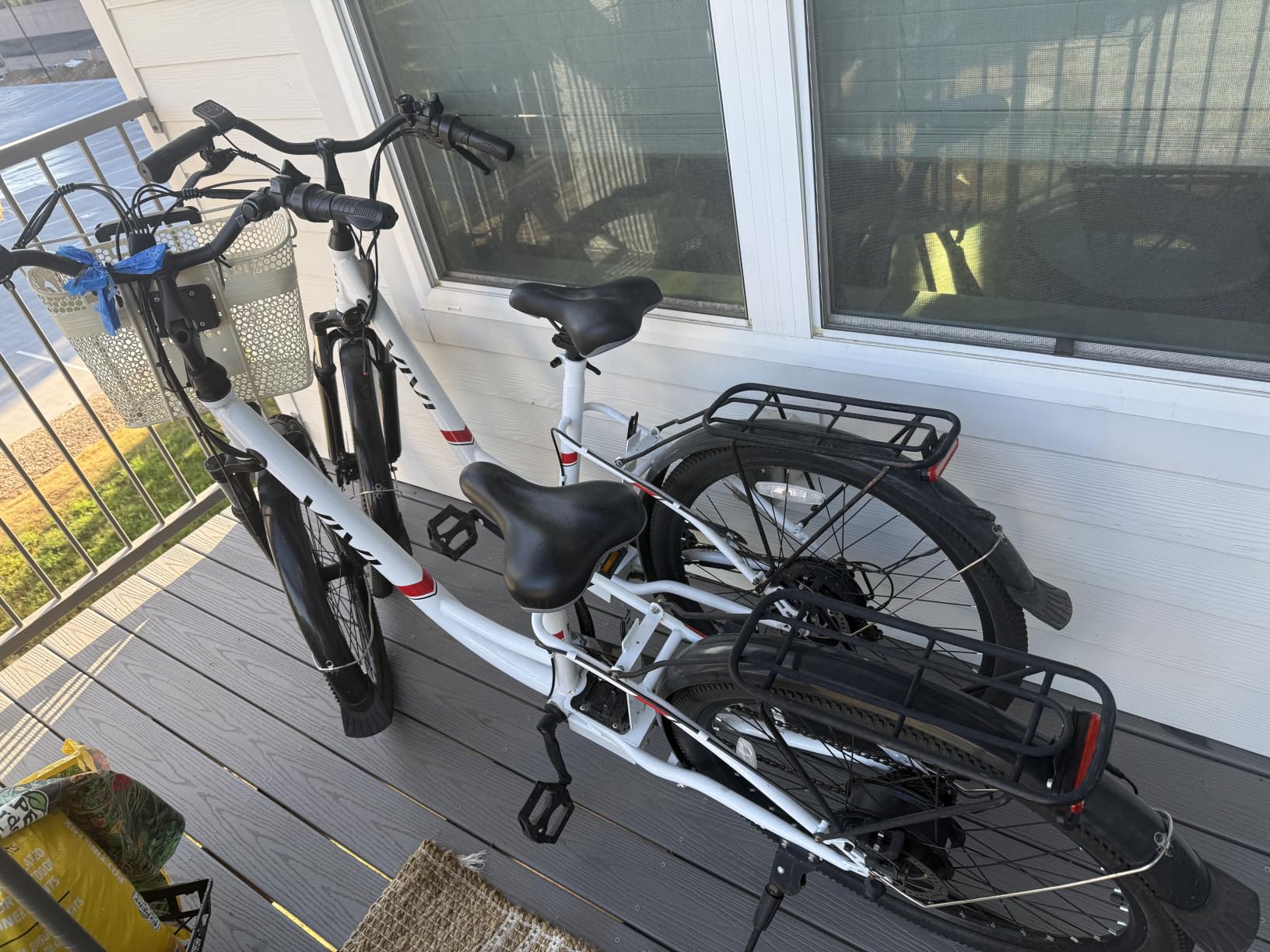 Vivi Electric Bike for Adults, 26'' Step Through Electric Commuter E Bike customer photo 2