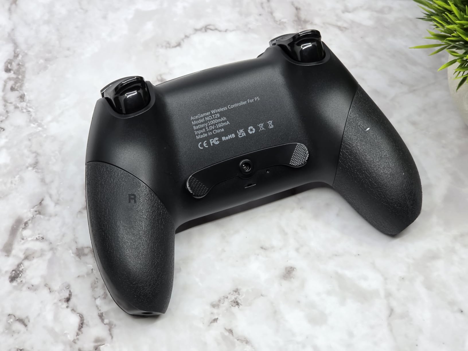 AceGamer Wireless Controller for PS5/Pro/Slim/PC, Hall Effect Joysticks, Macro/Turbo Function, Bluetooth Controller with 6-Axis Gyro/Dual Vibration/Touchpad/Ergonomic/Speaker/3.5mm Audio Jack customer photo 2