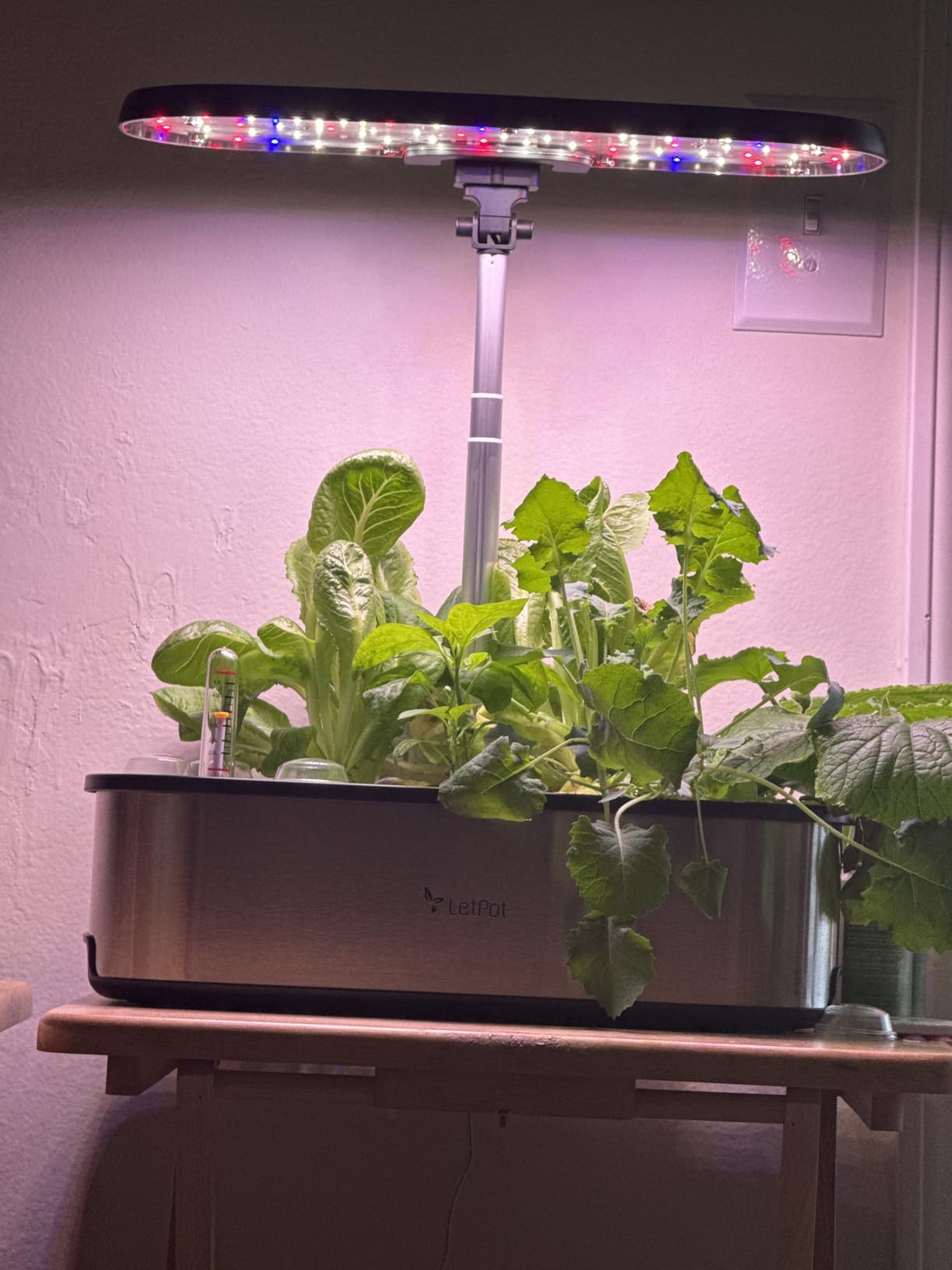 LETPOT LPH-Max 21-Pod Hydroponic Growing System Kits, Smart Indoor Garden with APP & WiFi Control, Auto Watering & Nutrient Supply, 36W Full Spectrum LED Grow Light, 7.5L Tank, Up to 30