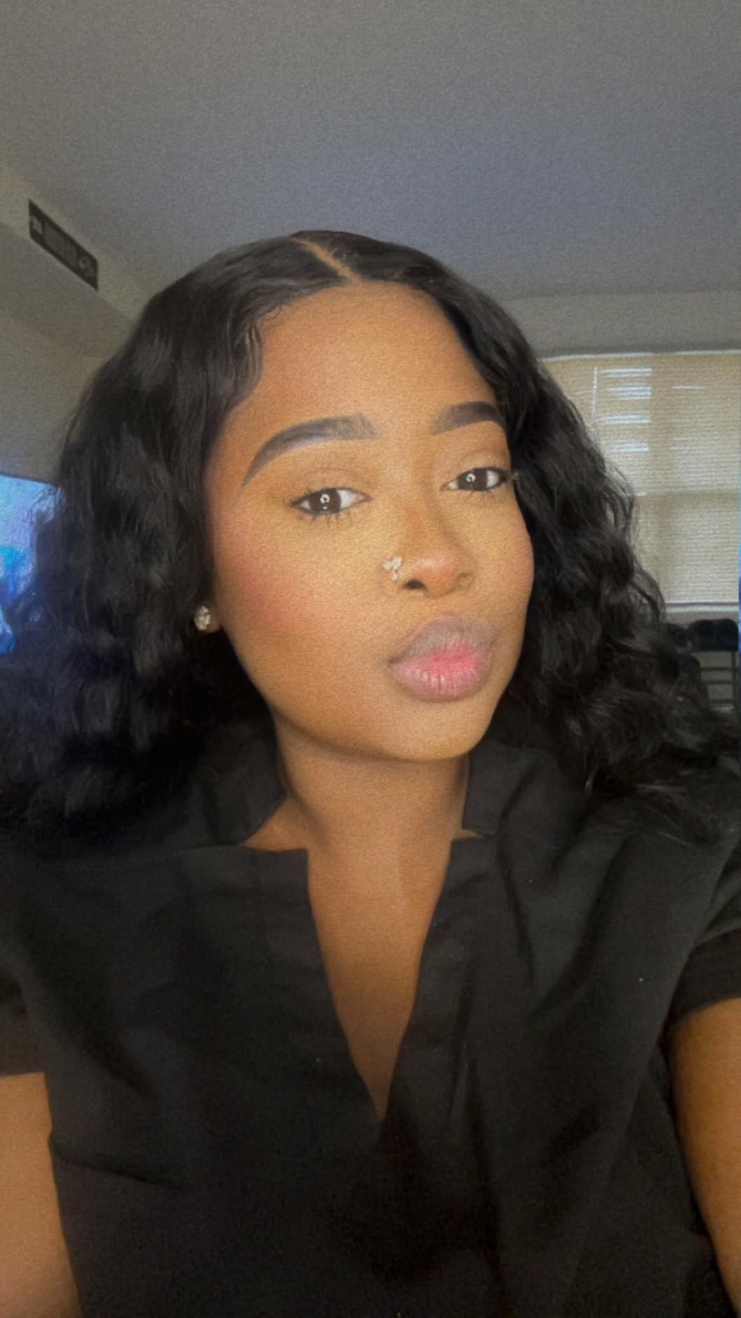28 Inch Deep Wave Lace Front Wigs Human Hair 13x4 HD Lace Front Wigs Human Hair Pre Plucked Brazilian Curly Human Hair Wig 200 Density Glueless Frontal Wigs for Women customer photo 2