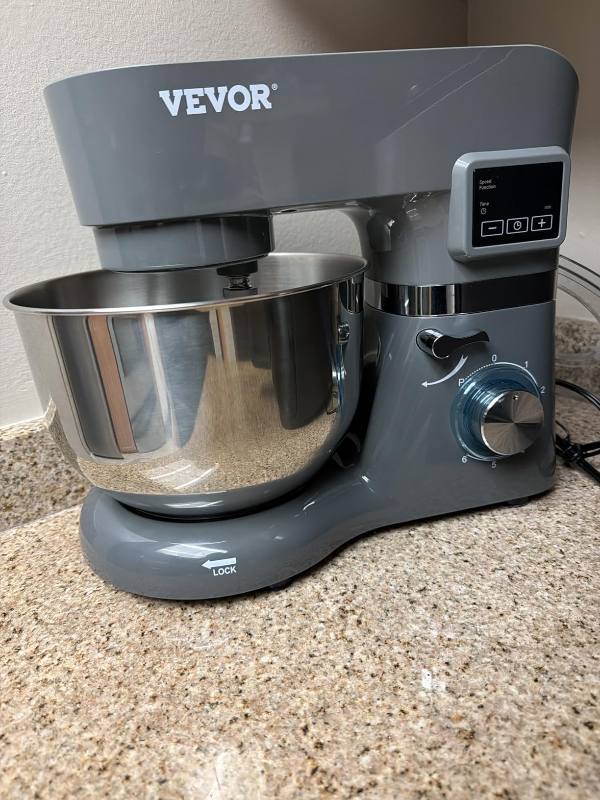 VEVOR 7.4 Qt Tilt Head Stand Mixer 500W Electric Dough Mixer customer photo 2