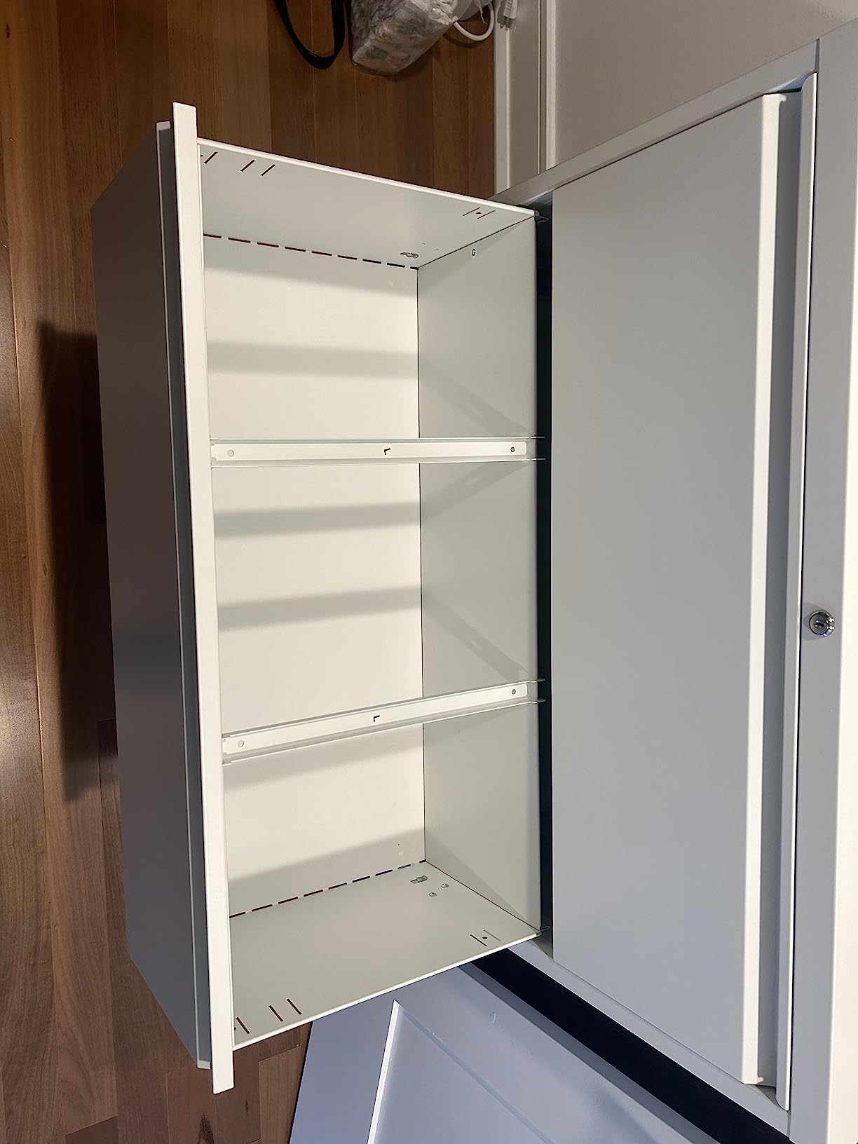 INTERGREAT Lateral File Cabinet 2 Drawer, Black Metal File Cabinets for Home Office, Locking File Cabinet for Letter/Legal/F4/A4 Size, Easy Assembly customer photo 1