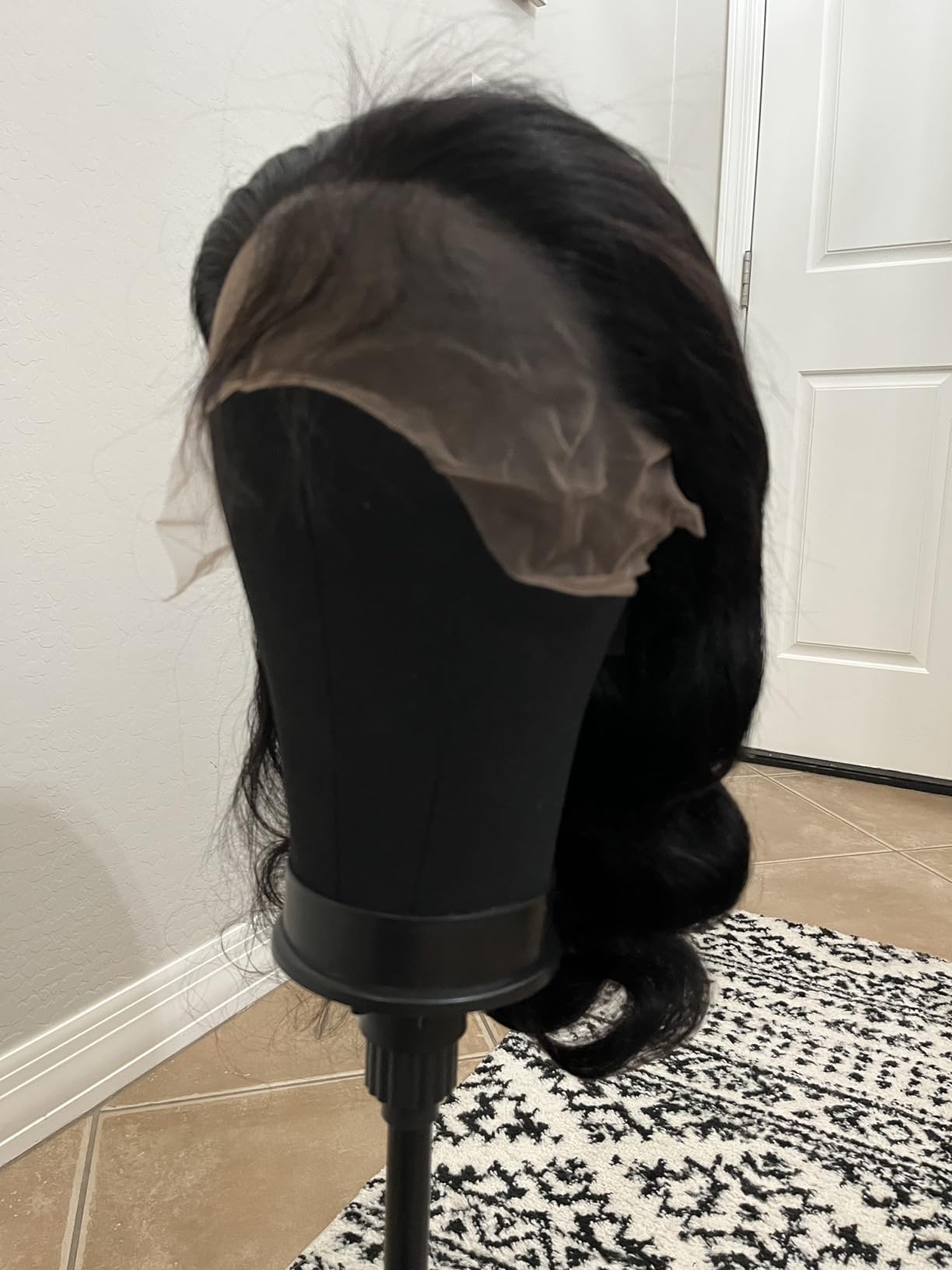 30 inch 13x6 Lace Front Wigs Human Hair Body Wave Human Hair Wig HD Transparent Lace Frontal Human Hair Wigs for Women With 3x Longer Service Life Pre Plucked Natural Hairline customer photo 1
