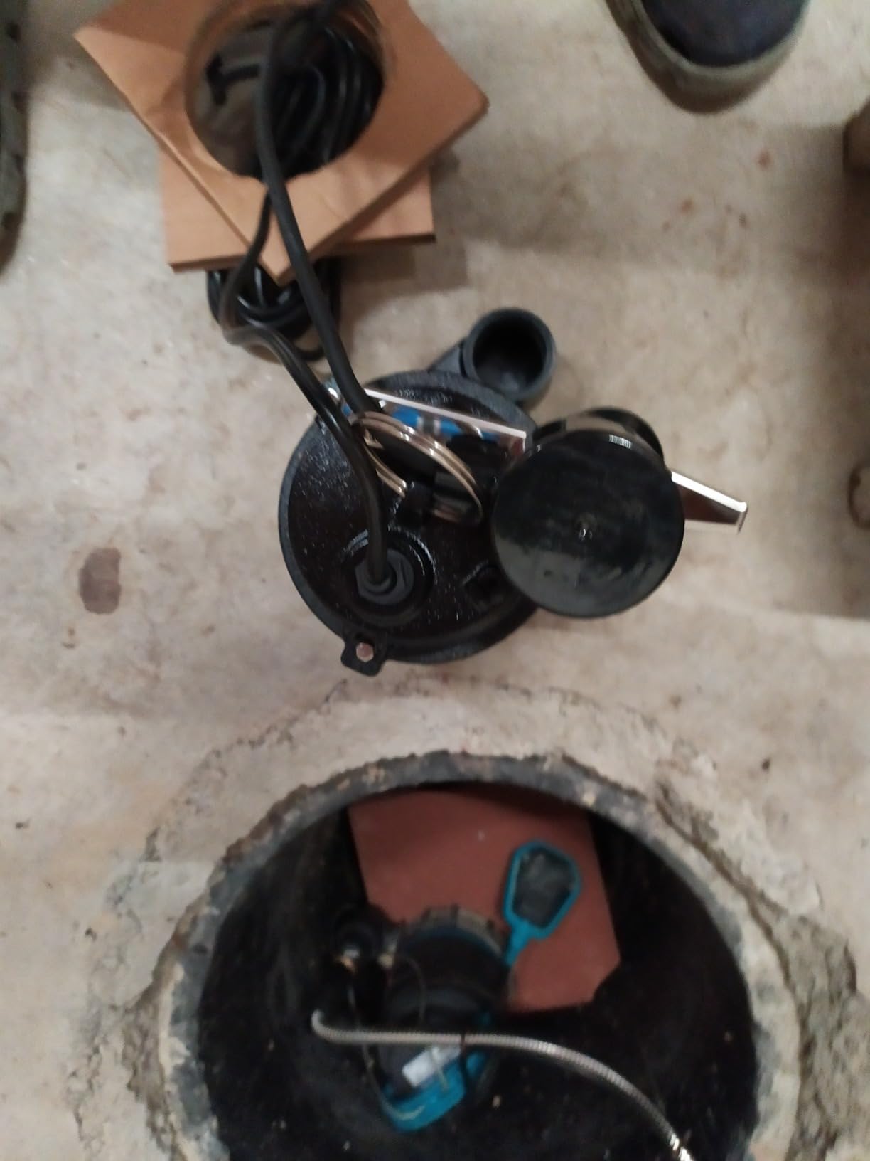 Aquastrong 1 HP Sewage Grinder Pump, 115V 4200 GPH Sewage/Effluent Pump customer photo 1
