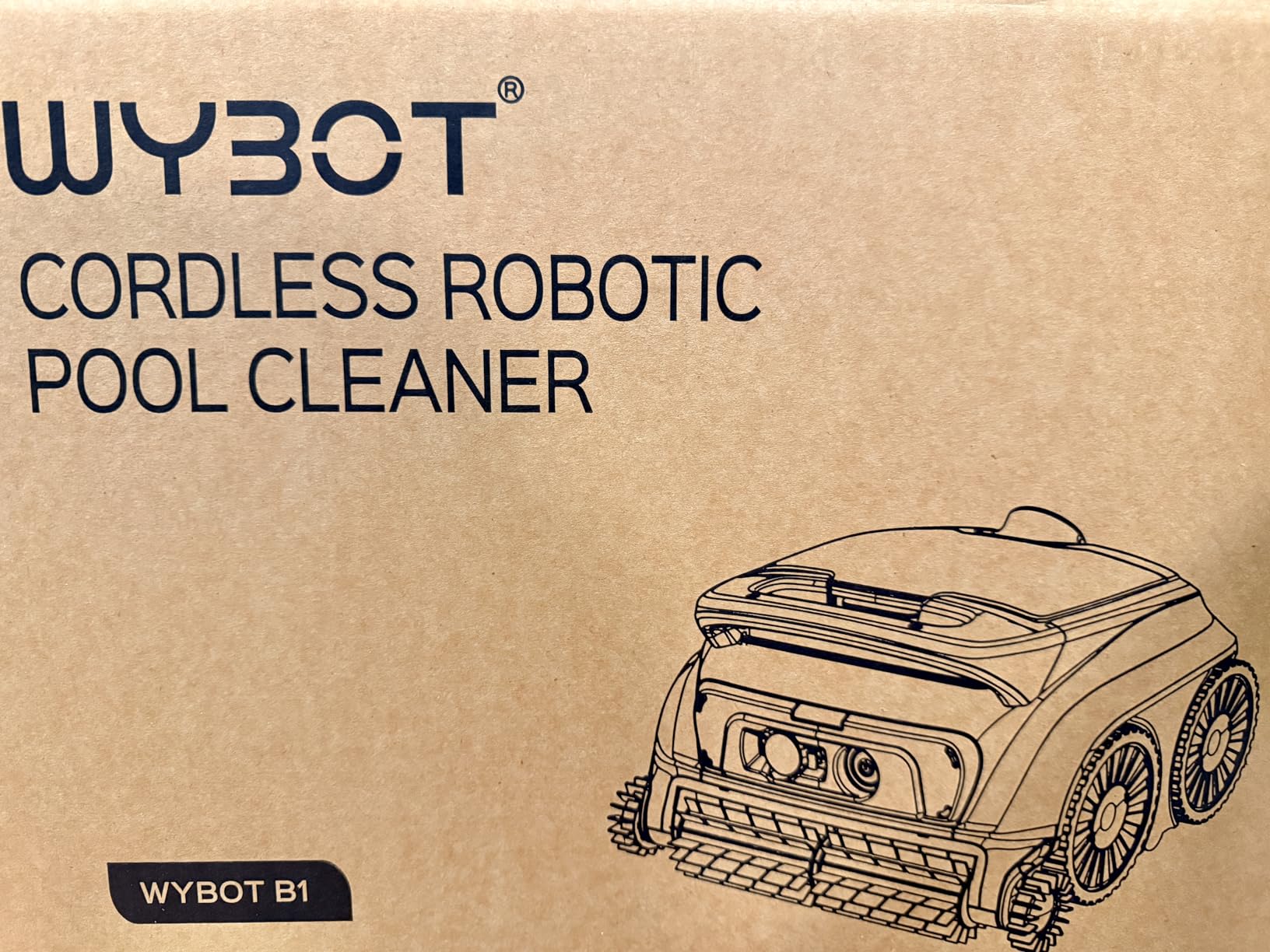 WYBOT B1 Cordless Robotic Pool Vacuum Pool Cleaner Robot for Inground Pools customer photo 2