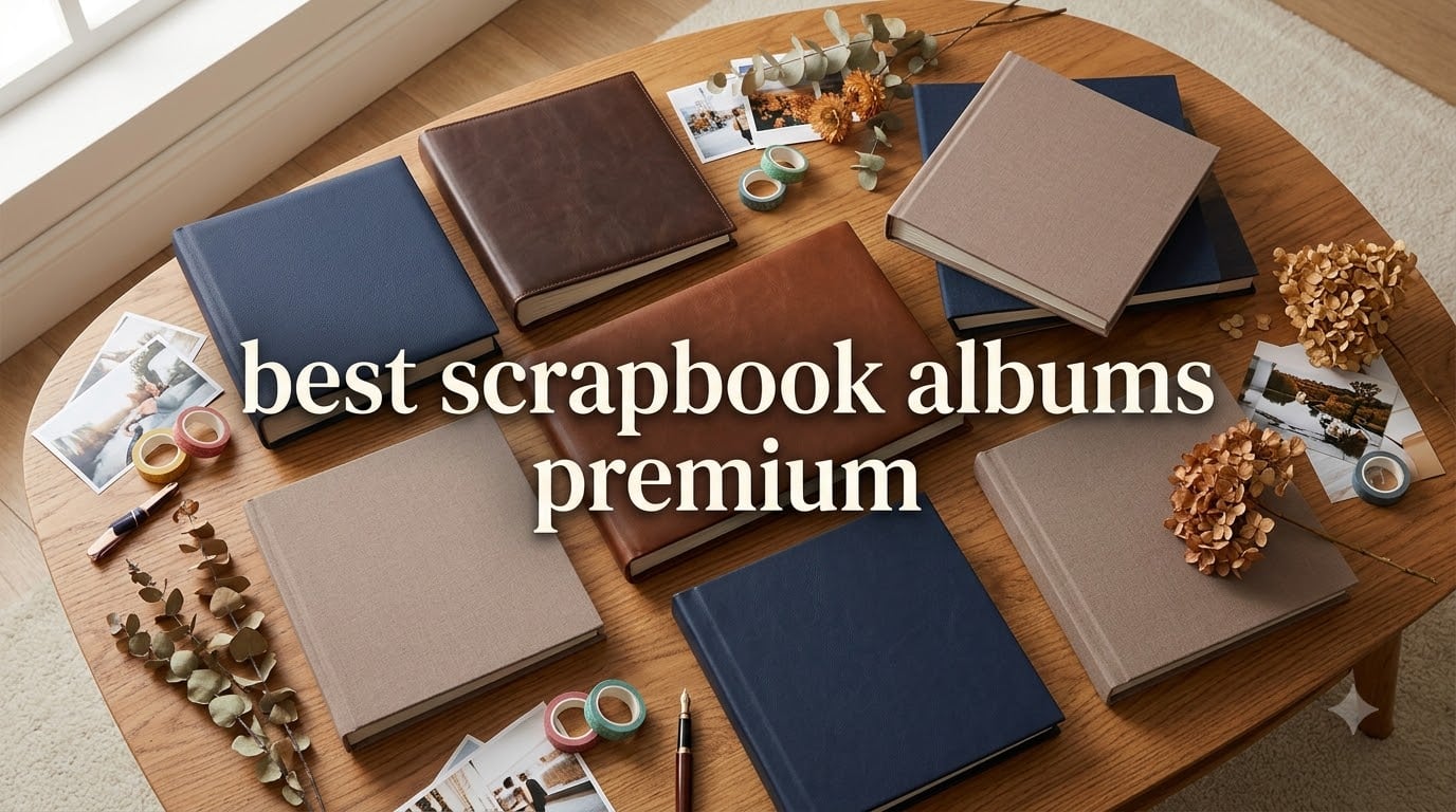 best scrapbook albums premium
