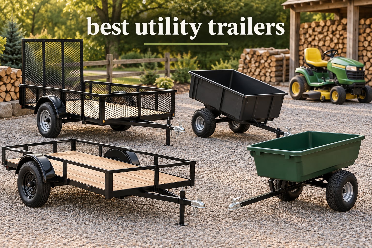 best utility trailers