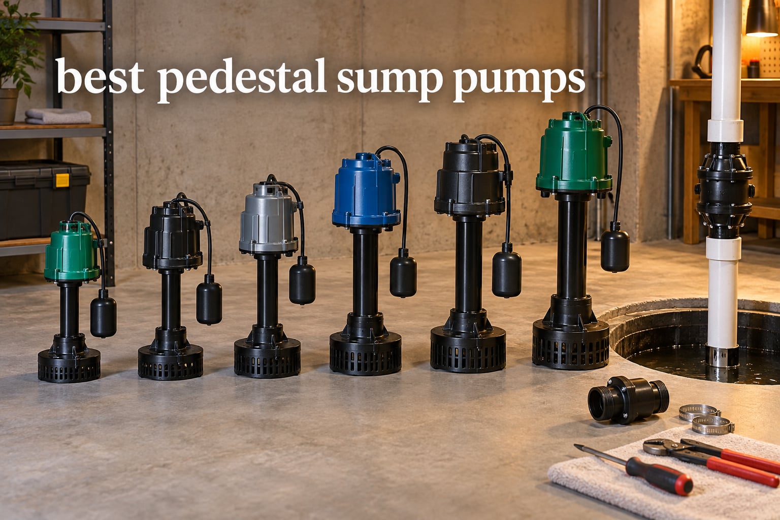 best pedestal sump pumps
