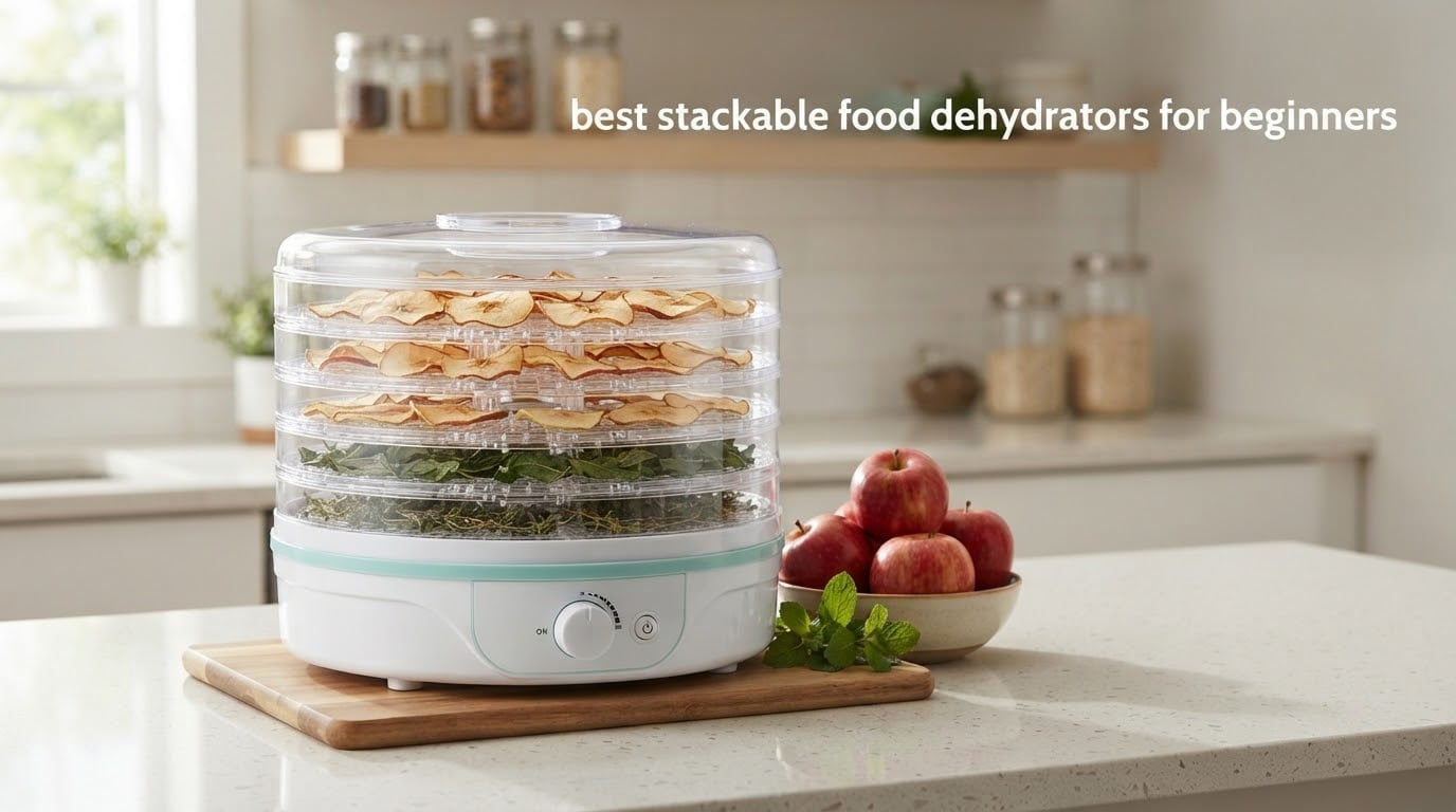 best stackable food dehydrators for beginners